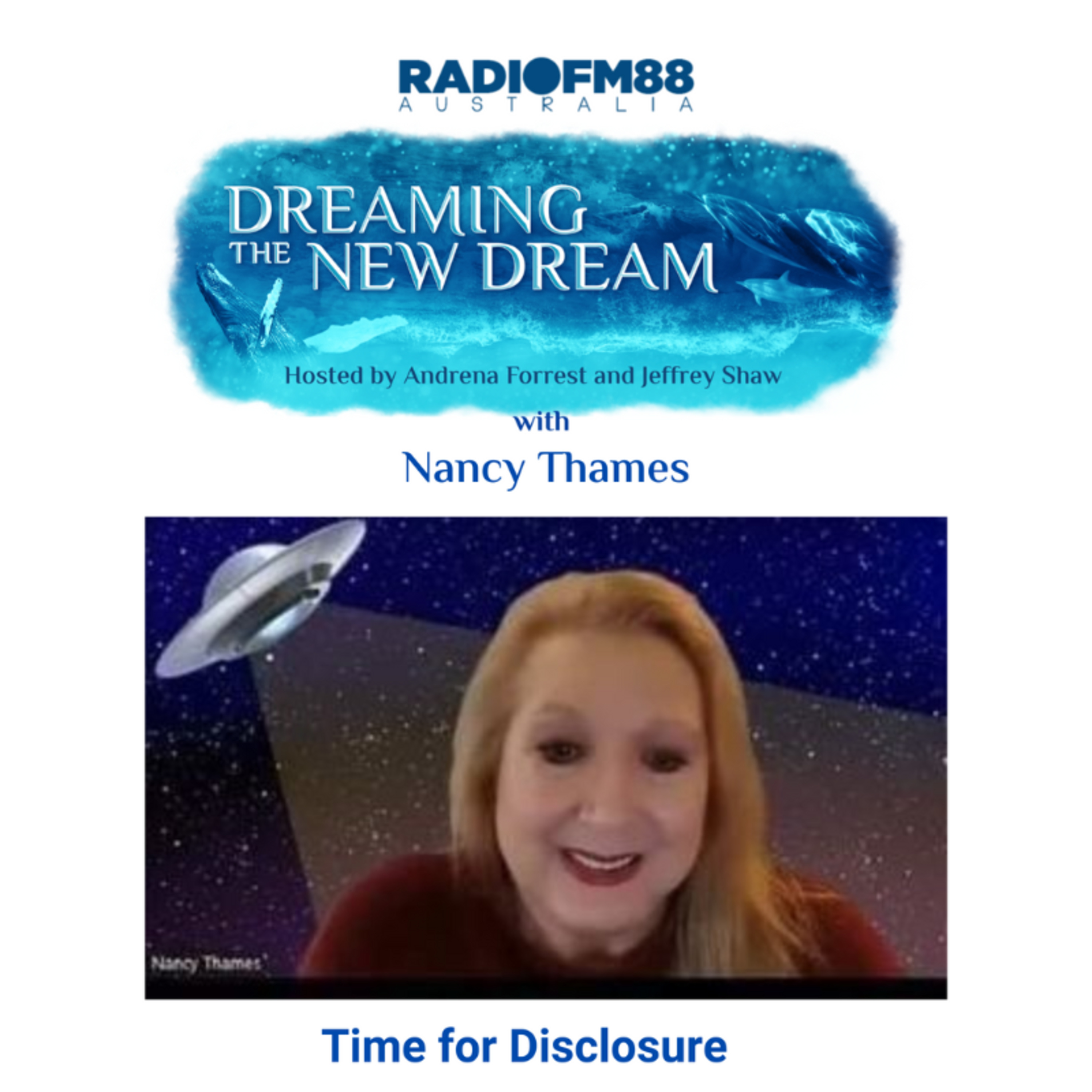 Nancy Thames: Lifelong ET Contact Experiences, UFO Disclosure & Spiritual Awakening episode artwork