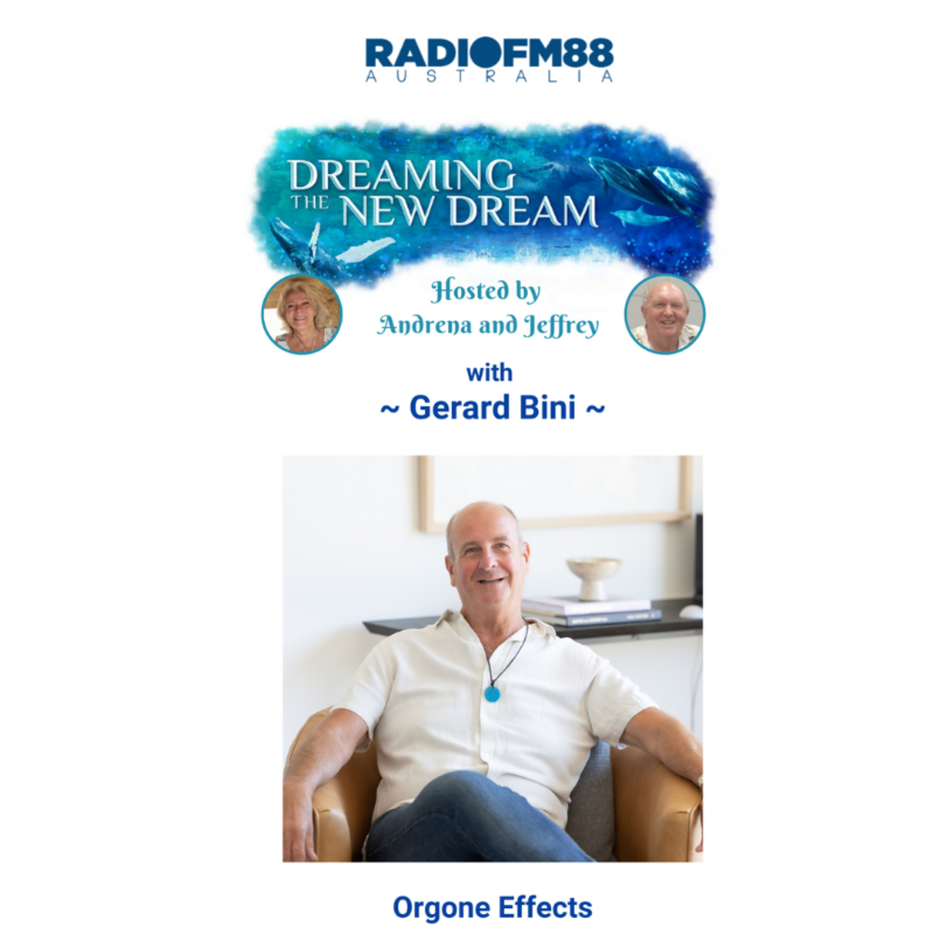 Gerard Bini: (Ep 2) EMF Harmonizers, Vaccine Shedding & Invisible Radiation Protection episode artwork