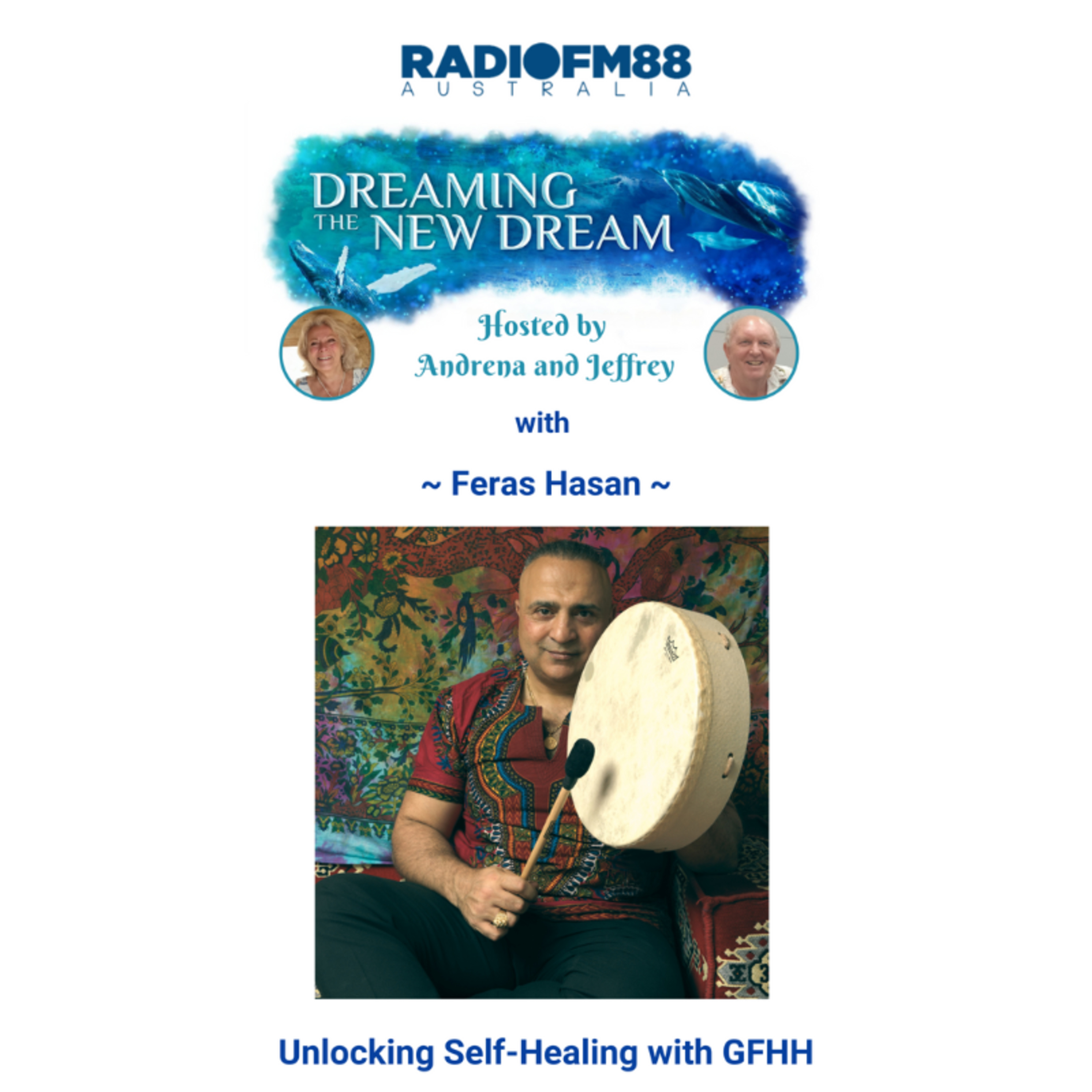 Feras Hasan: Gamma Fire Hoo Healing – Light Code Chanting & Trauma Release episode artwork
