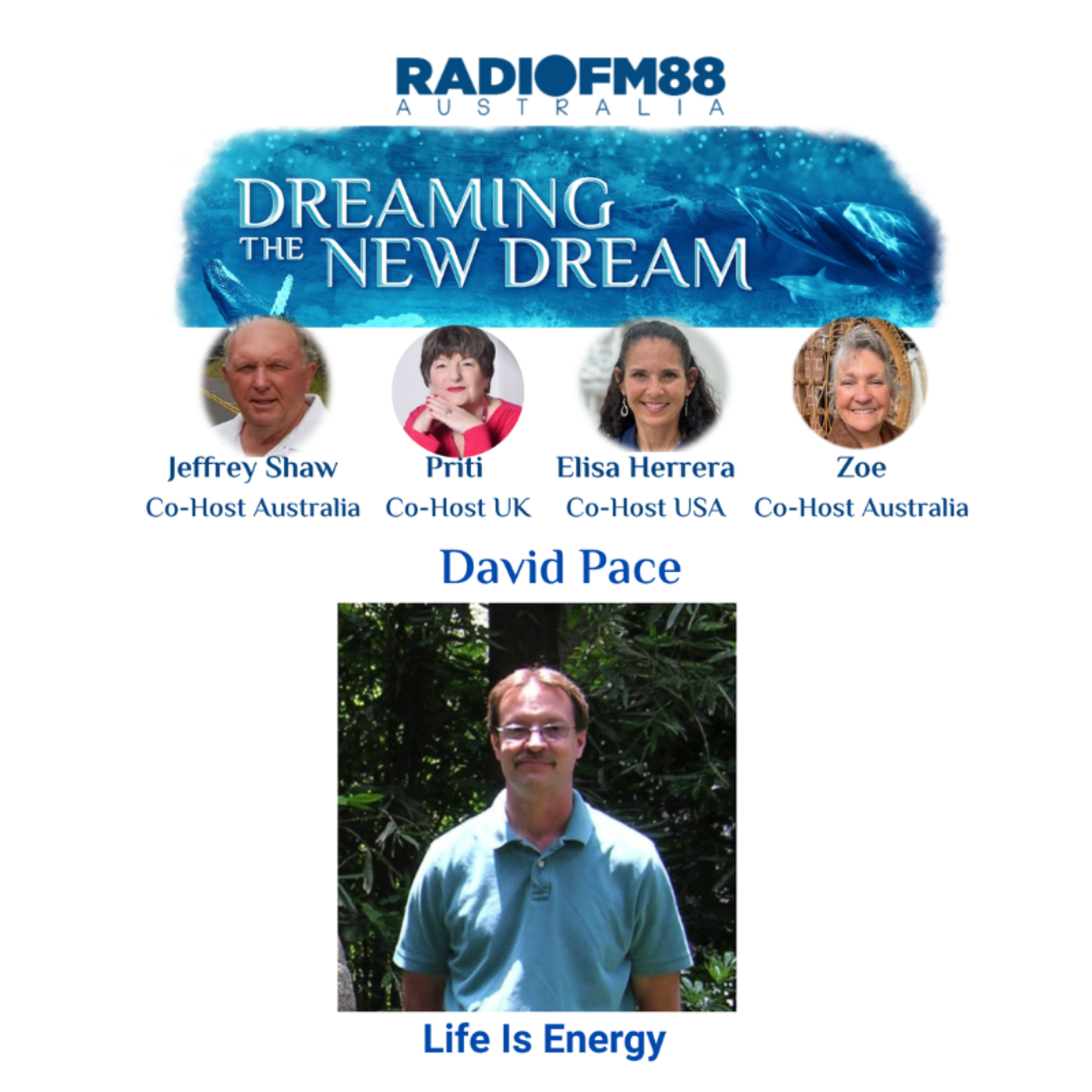 David Pace (USA) - Life is Energy, Ley Lines & Global Power Sites | Dreaming The New Dream episode artwork