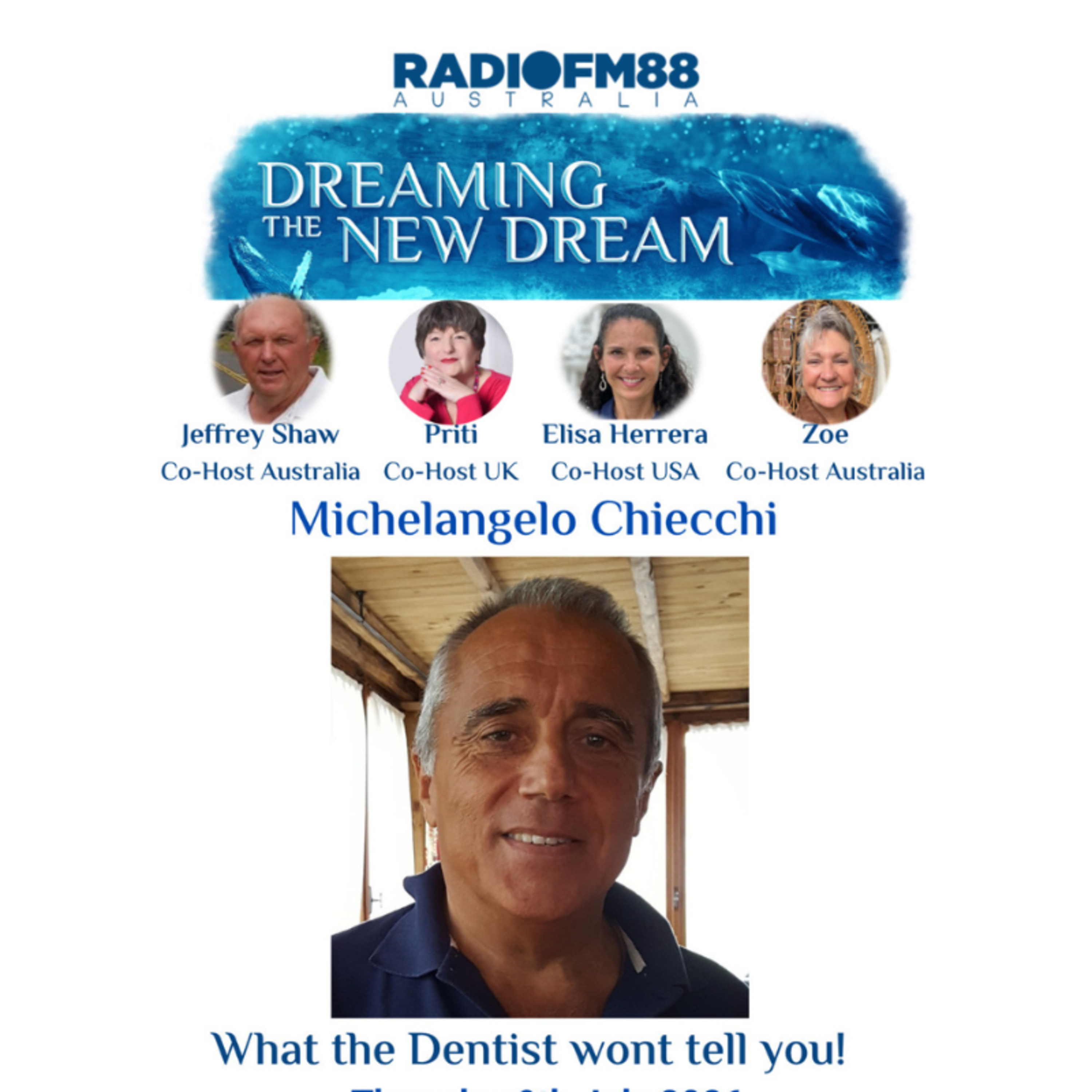 Michelangelo Chiecchi 5 - What Dentists Wont Tell You | Natural Restoration | Dreaming The New Dream episode artwork