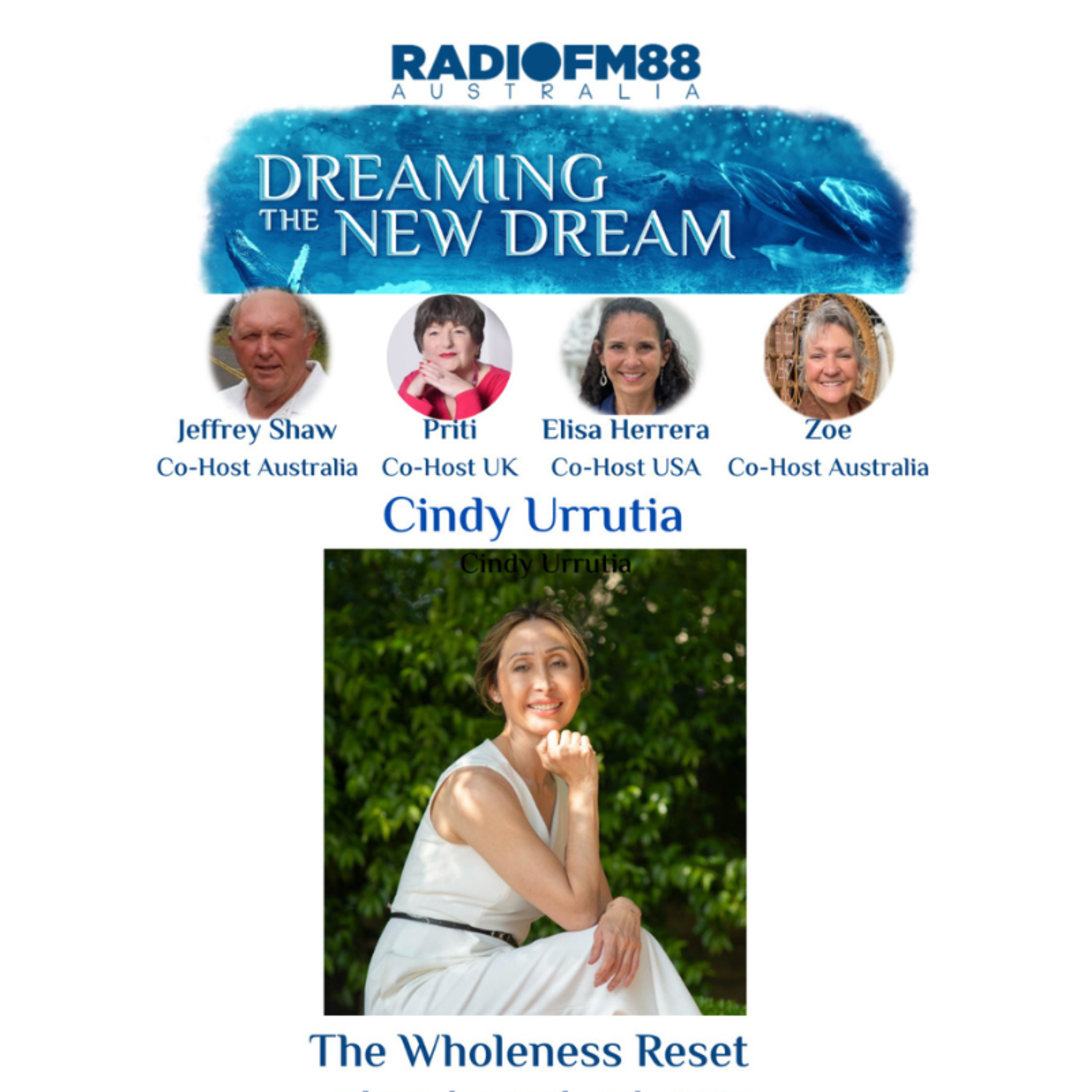 Cindy Urrutia - The Wholeness Reset | Dreaming The New Dream episode artwork