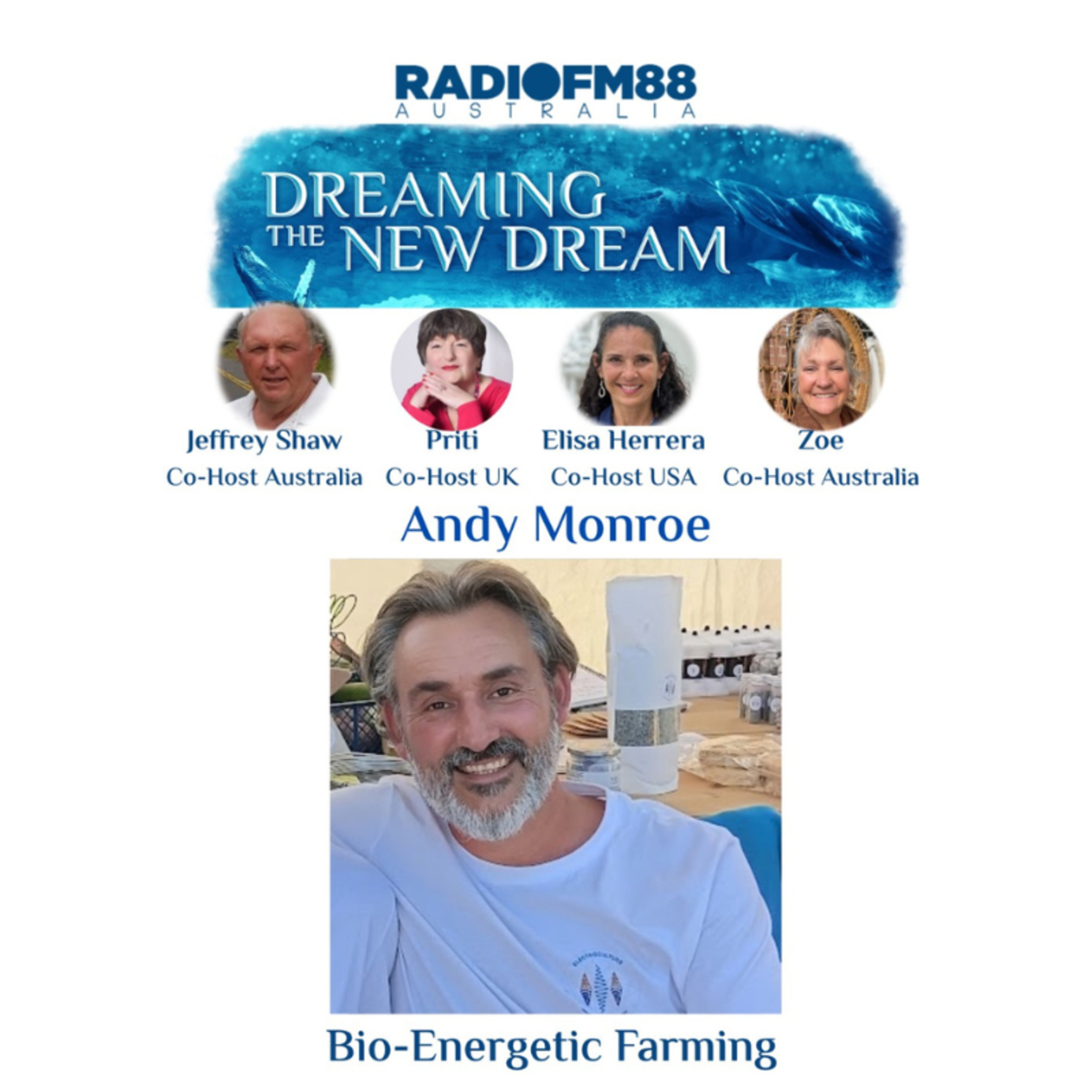 Andy Monroe: Electroculture Supporting Life In The Soil | Dreaming The New Dream episode artwork
