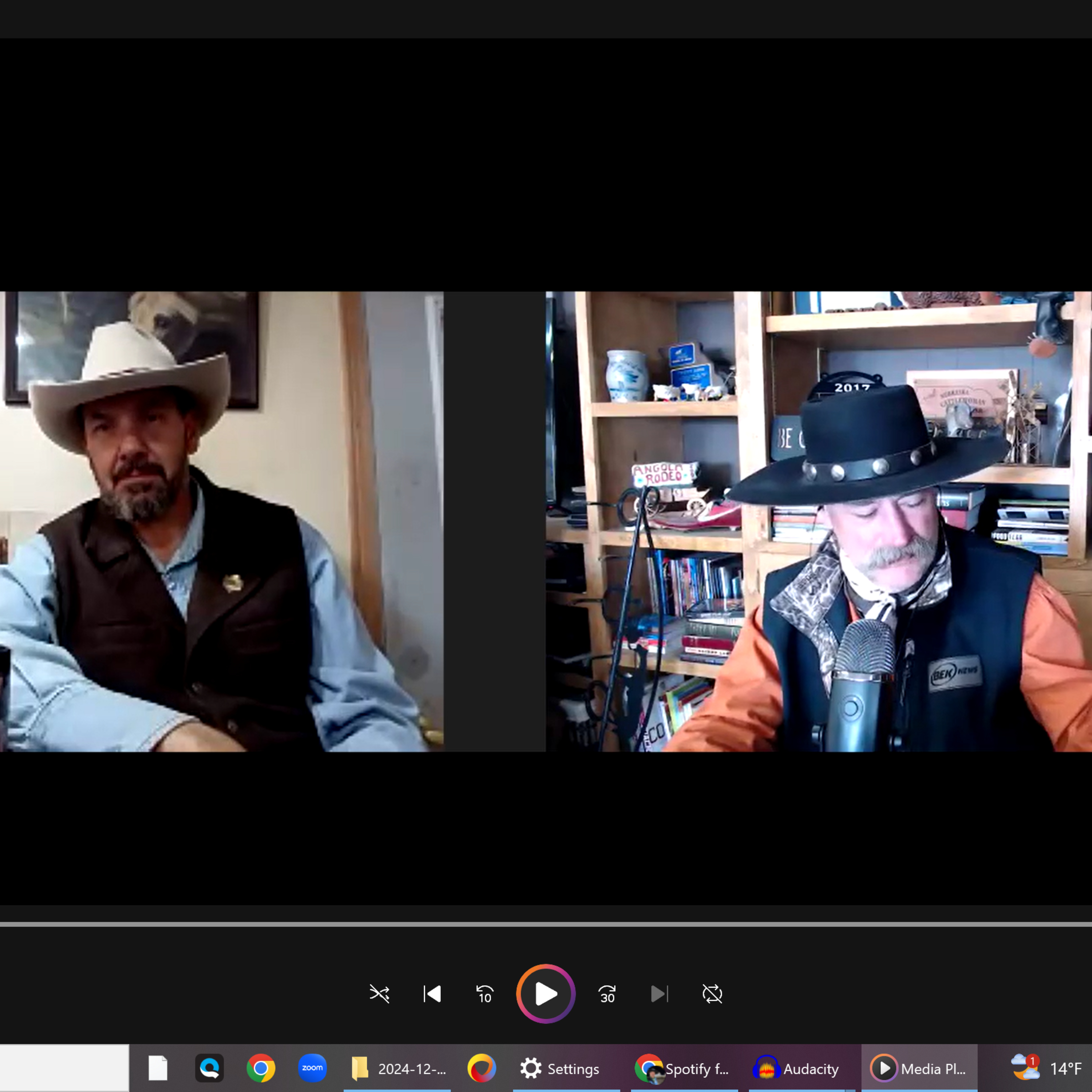 Rural Route Radio Dec 12, 2024 Joel Heinzeroth 20 year Army veteran talks about his father's influence and selling the ranch.