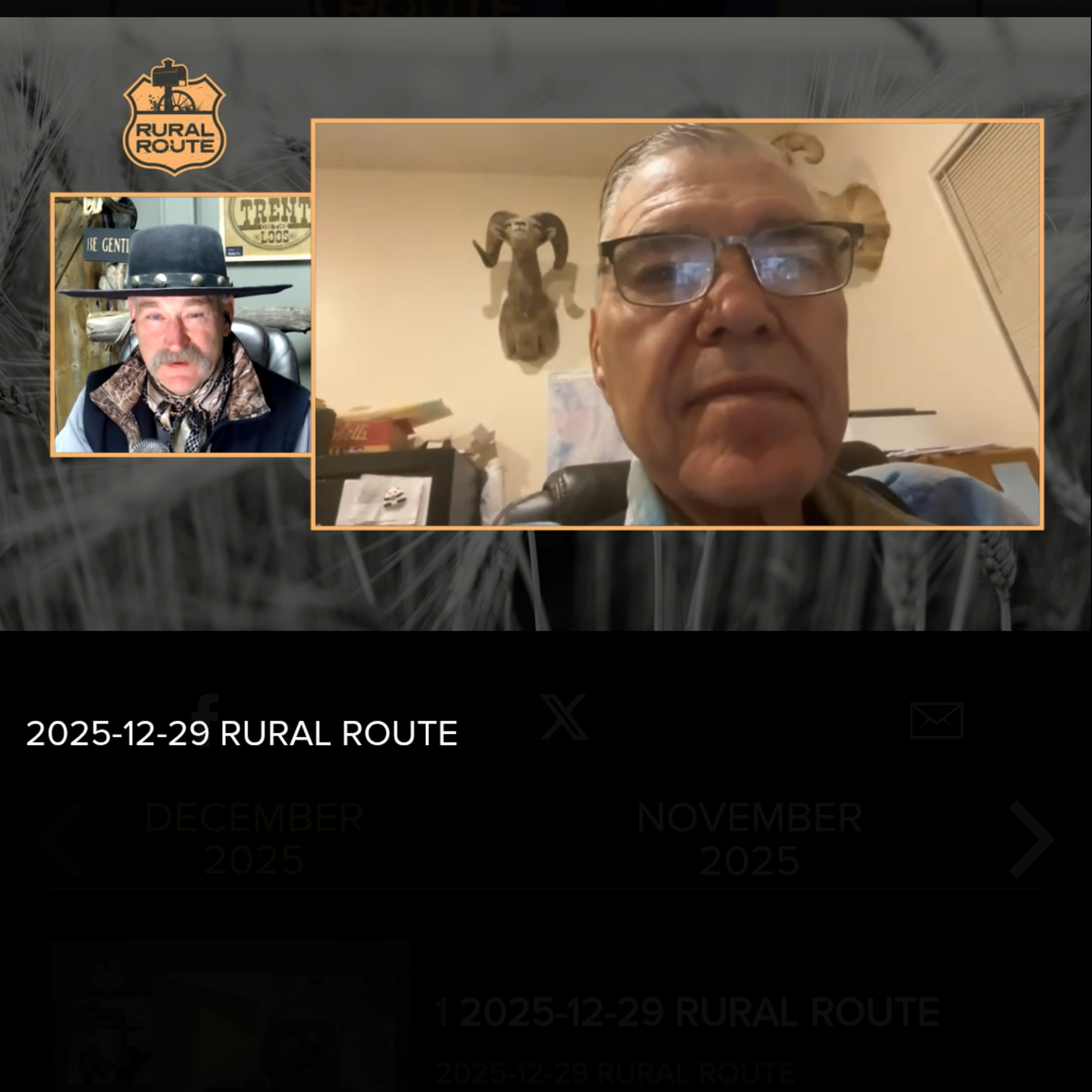 Rural Route Dec 29, 2025 Hank Vogler shares his version of the top agriculture news story of 2025.