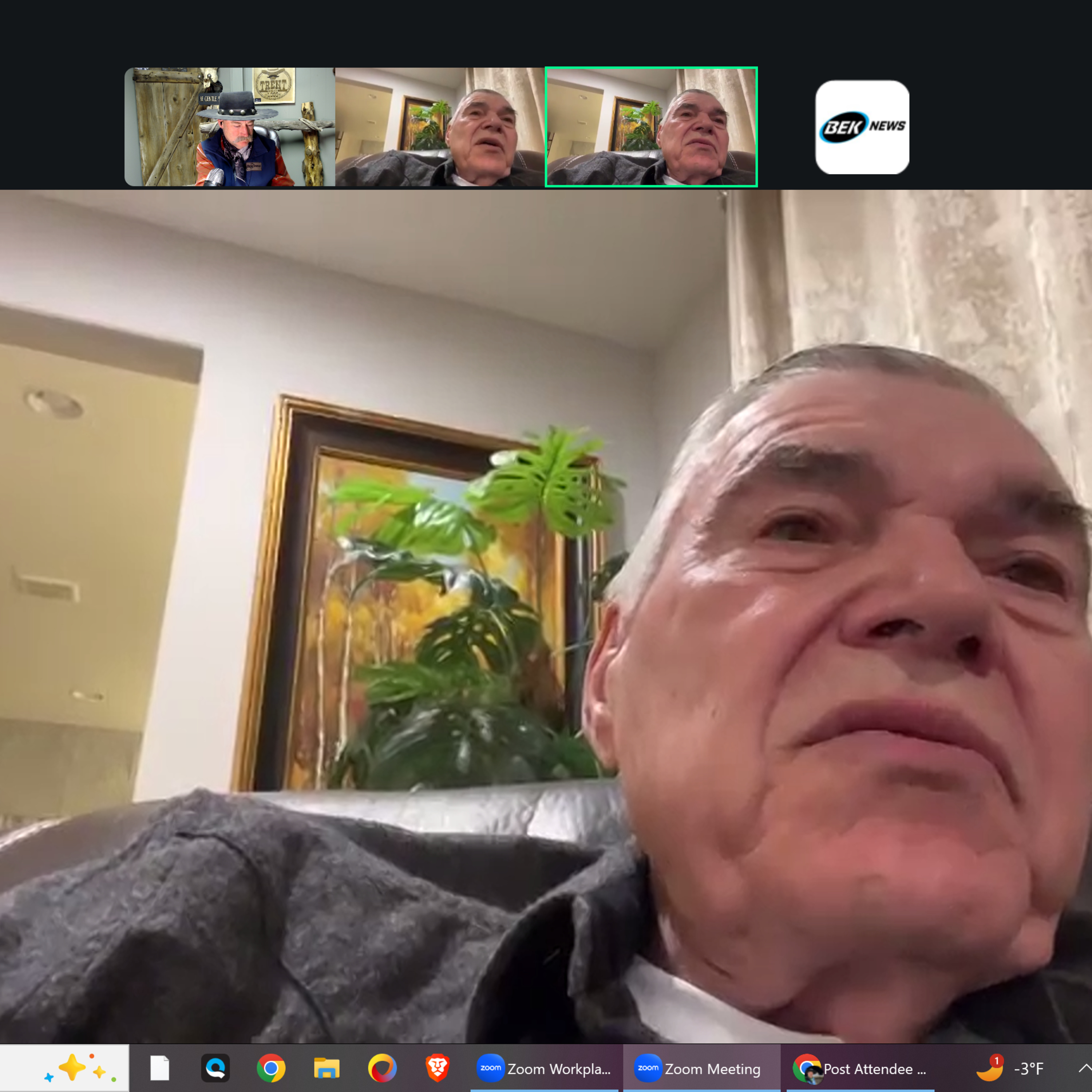 Rural Route Jan 26, 2026 Hank Vogler kicks it off with the purple slobbers because of the Feds trying to shut him down.