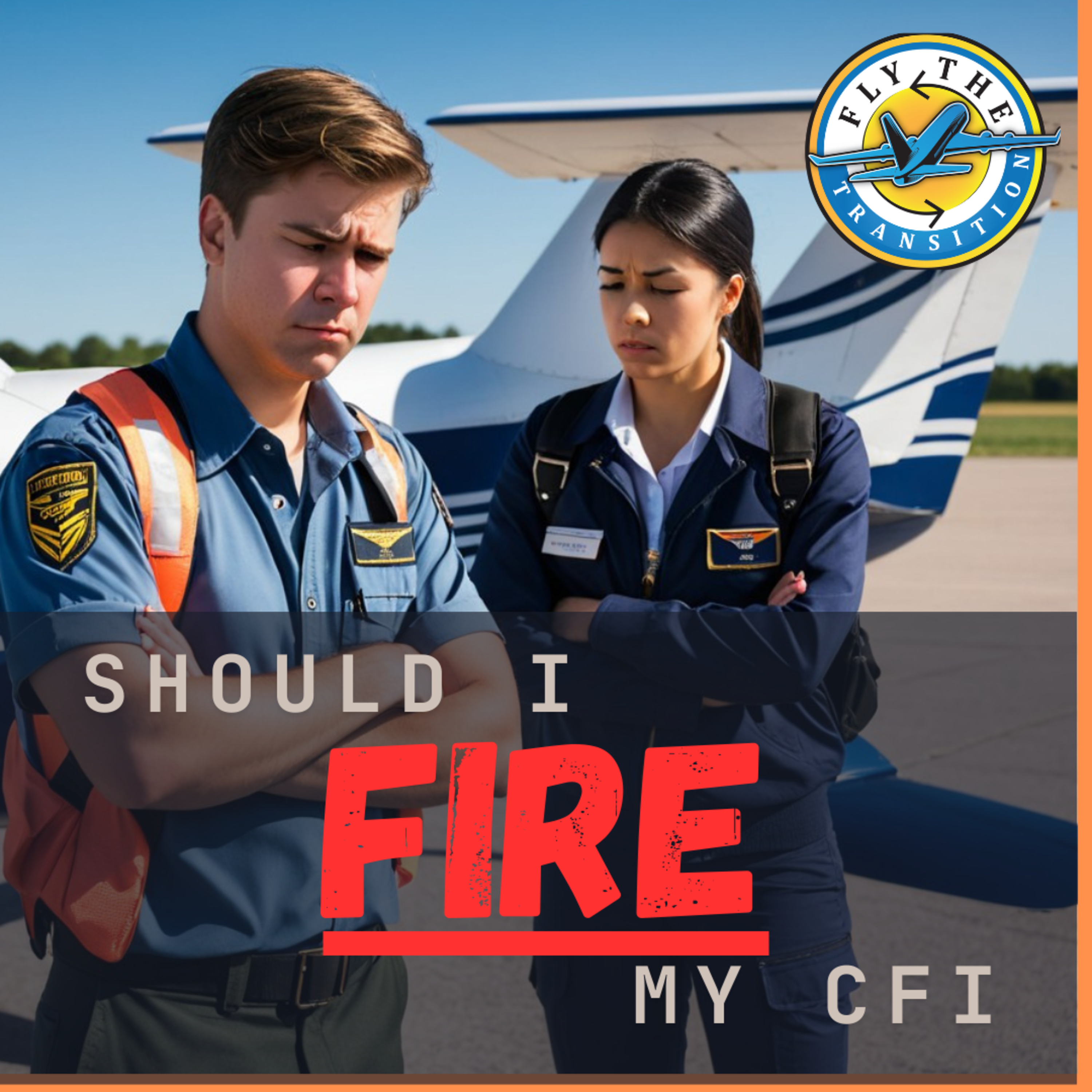Episode 37 - Should I FIRE my CFI: Handling Frustrations of a Bad Instructor