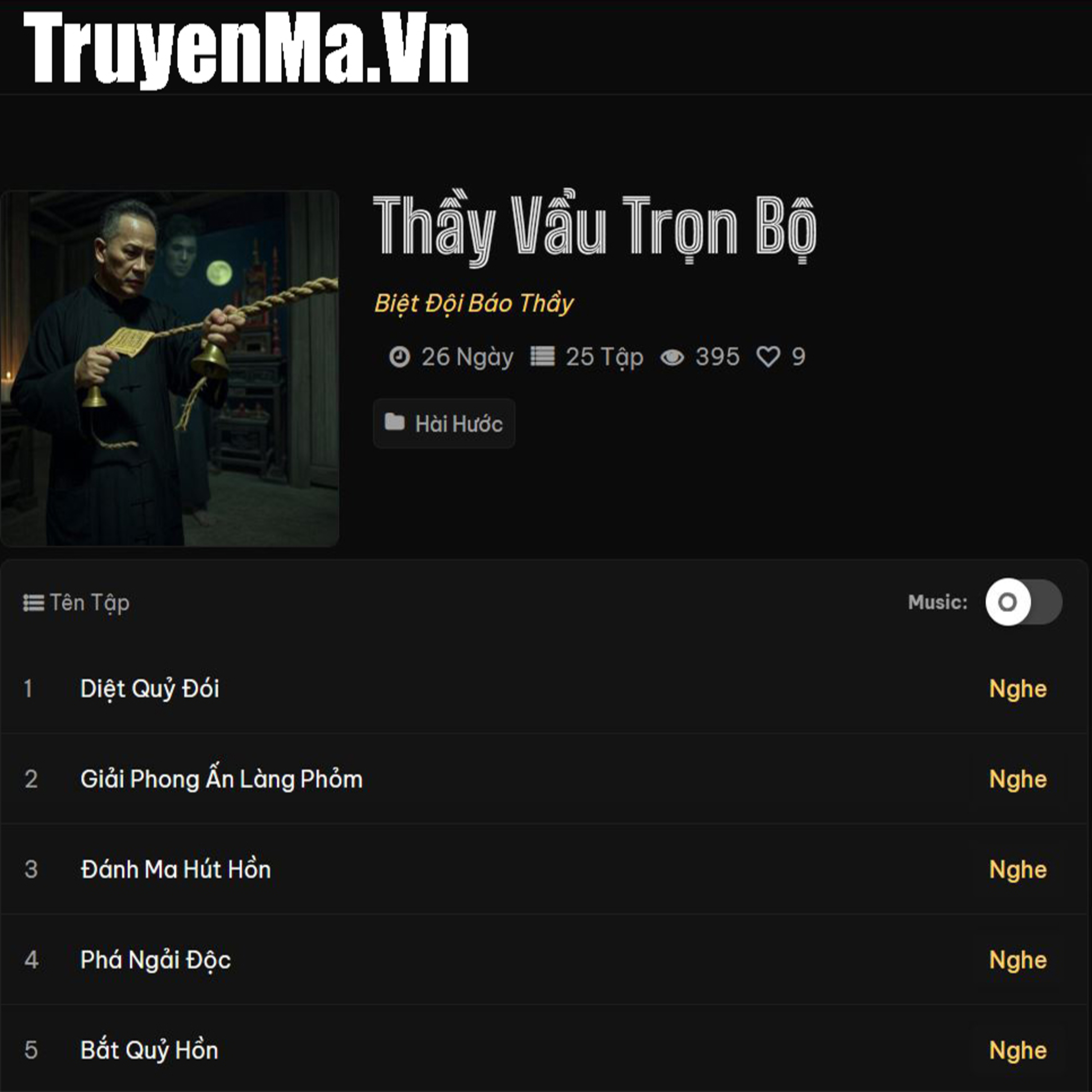 Thầy Vẩu 11 – Diệt Quỷ Nhi