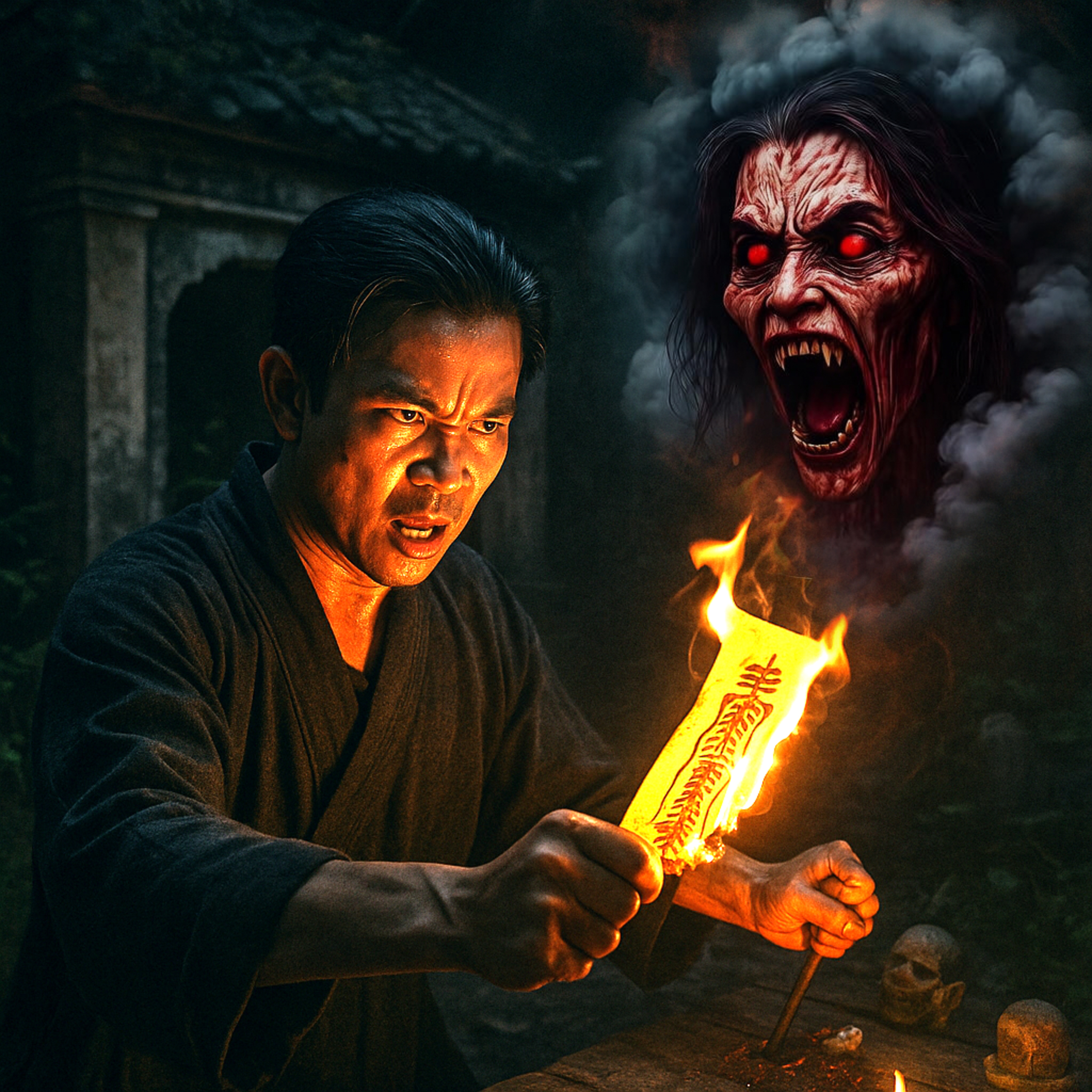 Truyện Ma Thầy Thiện: Khí Âm Trong Ngực - Tập 16 [Nghe full tại: TruyenMa.Vn]
