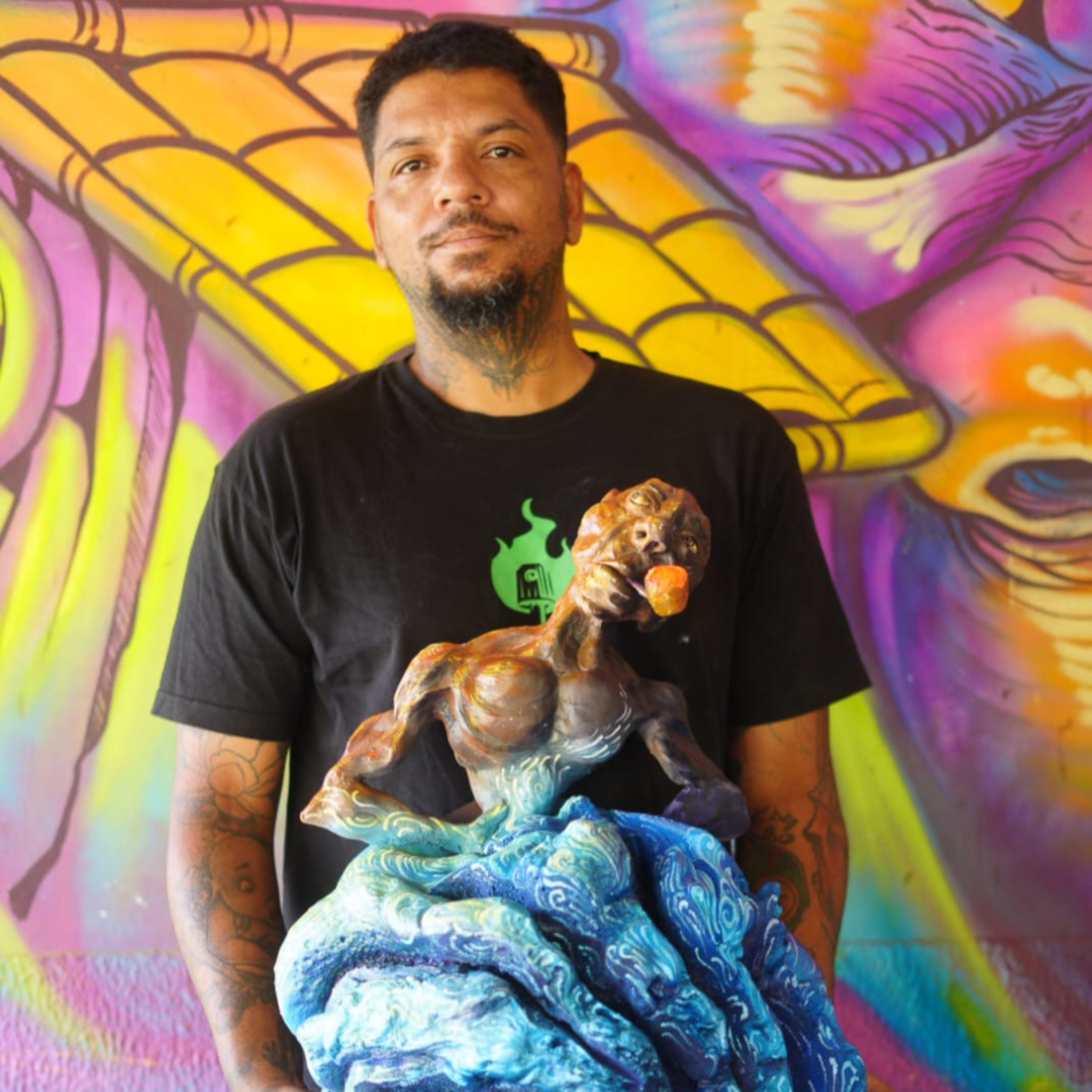 Makina de Rabisco expõe pinturas e esculturas em Ceilândia  episode artwork