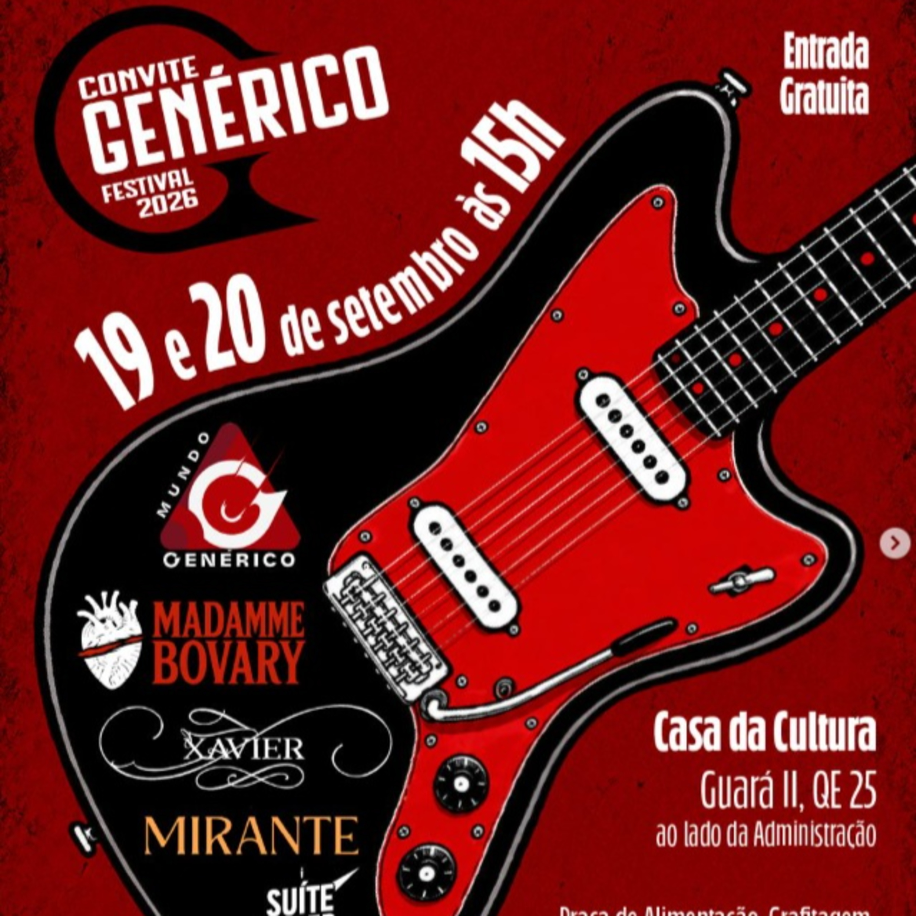 Genérico Festival movimenta Brasília com música, arte e cultura