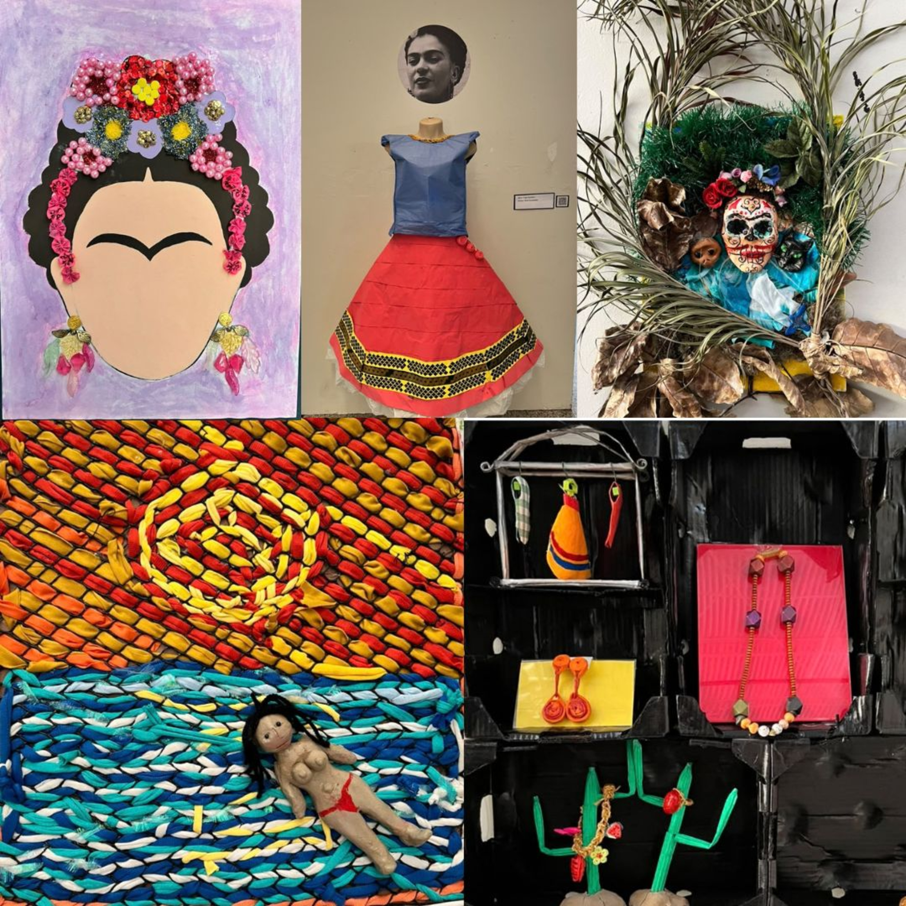 Frida Khalo inspira exposição de artistas com deficiência visual
