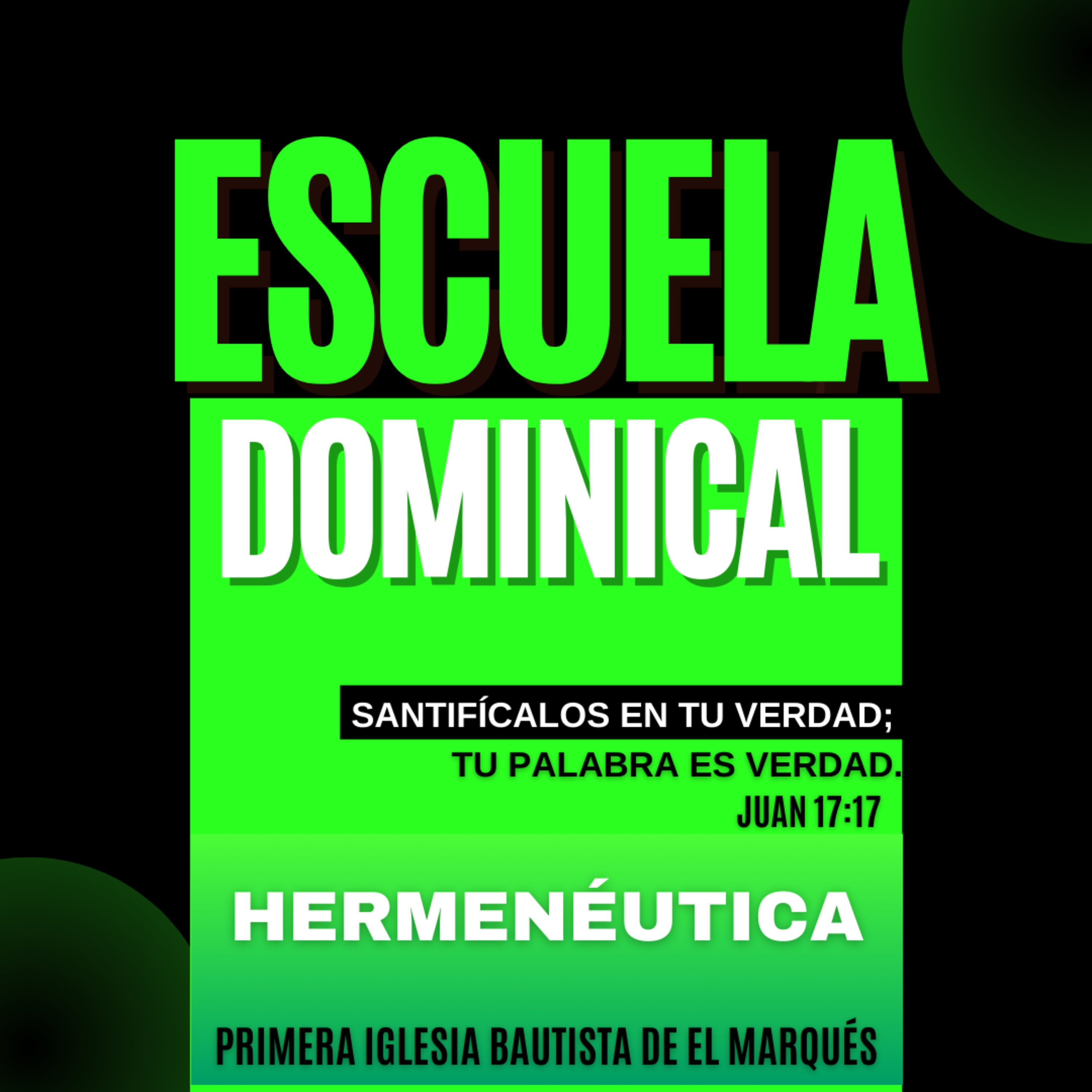ESCUELA DOMINICAL. HERMENÉUTICA - 2. Dispensaciones y pactos. episode artwork