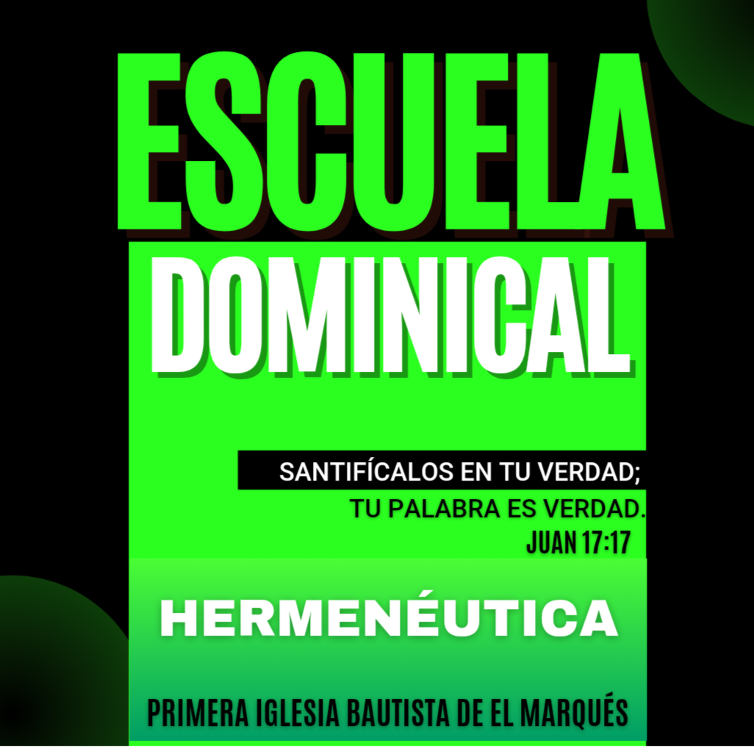 ESCUELA DOMINICAL - HERMENÉUTICA. Dispensación de la ley. episode artwork