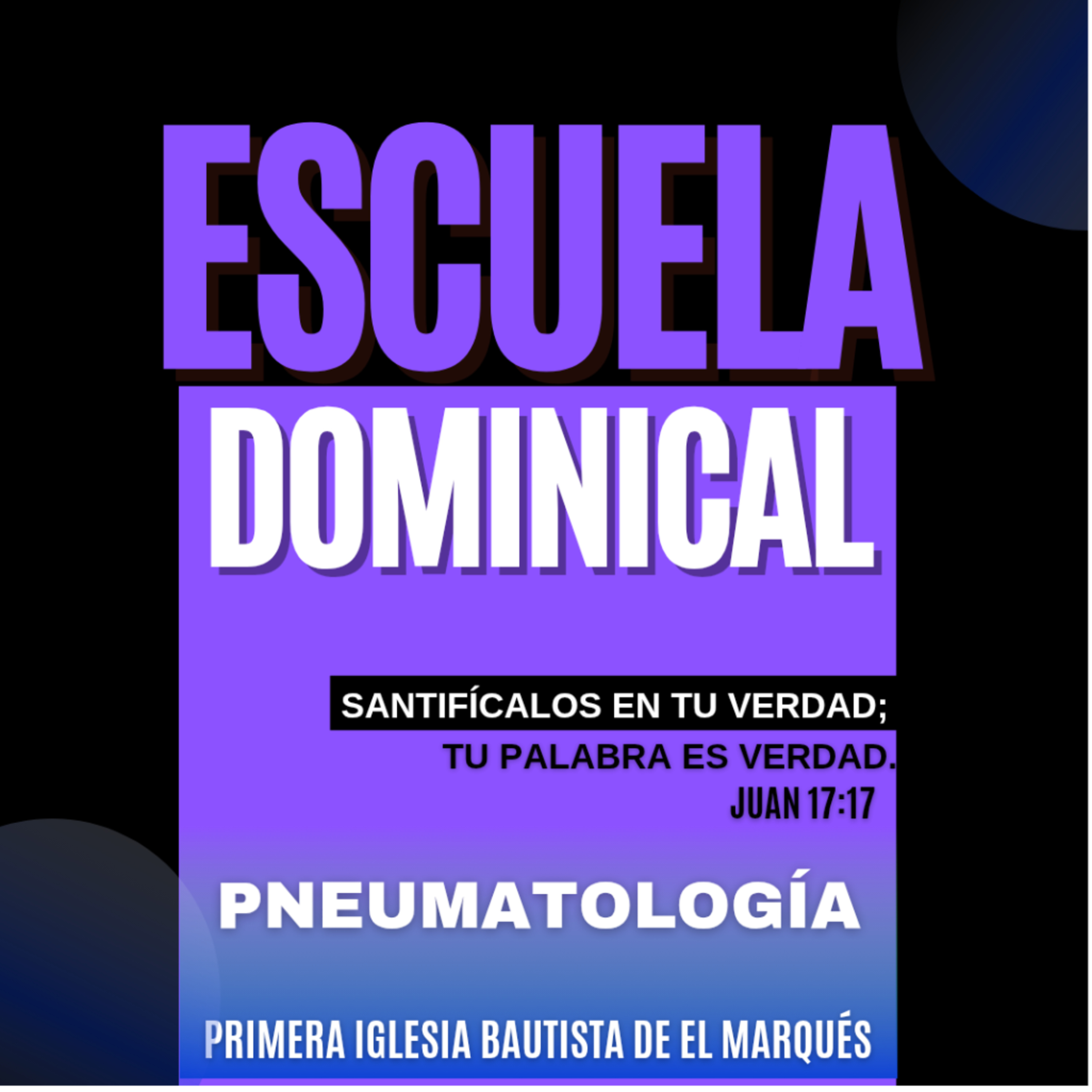 ESCUELA DOMINICAL. PNEUMATOLOGÍA - ¿Hay apóstoles hoy día? episode artwork