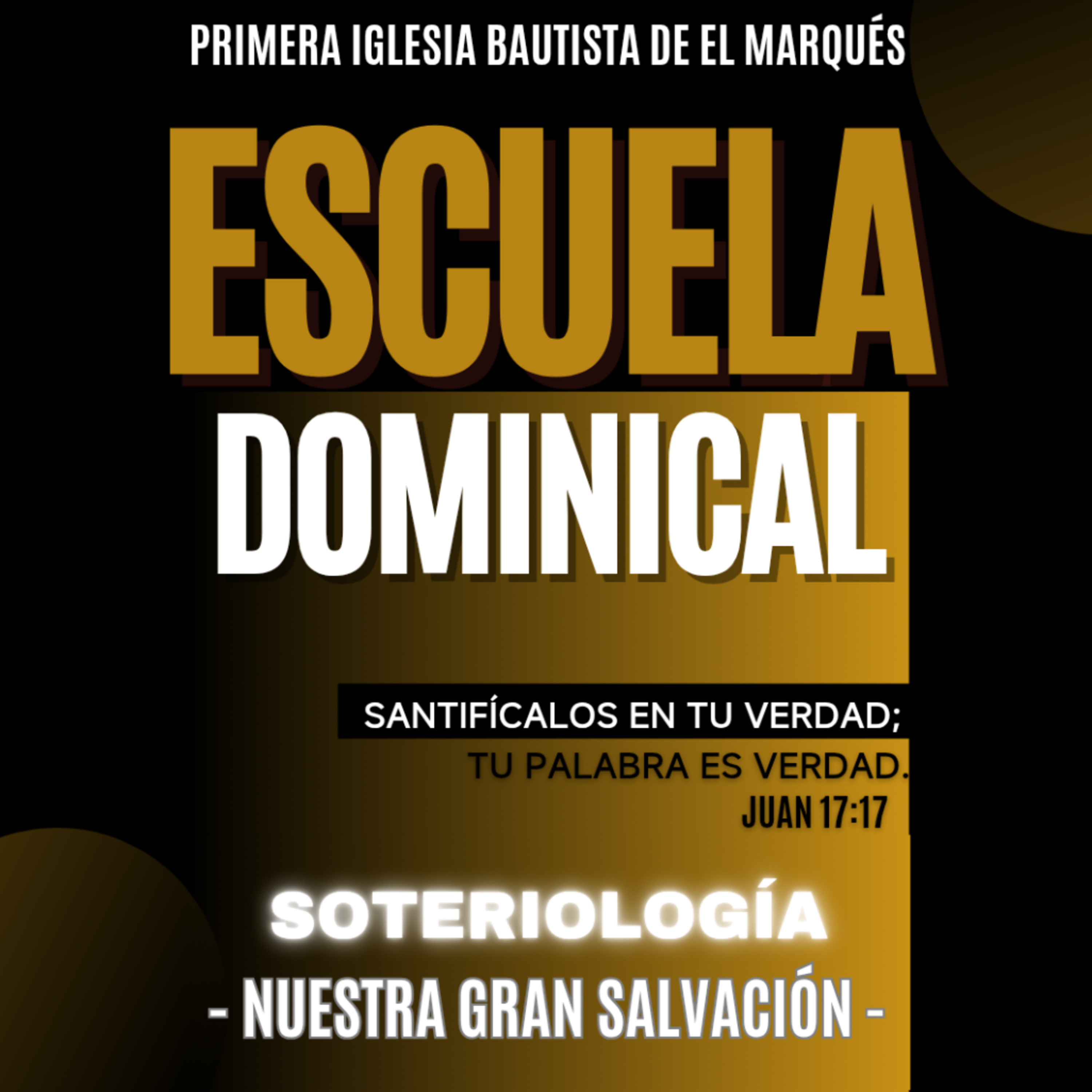 ESCUELA DOMINICAL. SOTERIOLOGÍA - 2. ¿Porqué fuimos elegidos por Dios para salvación? episode artwork