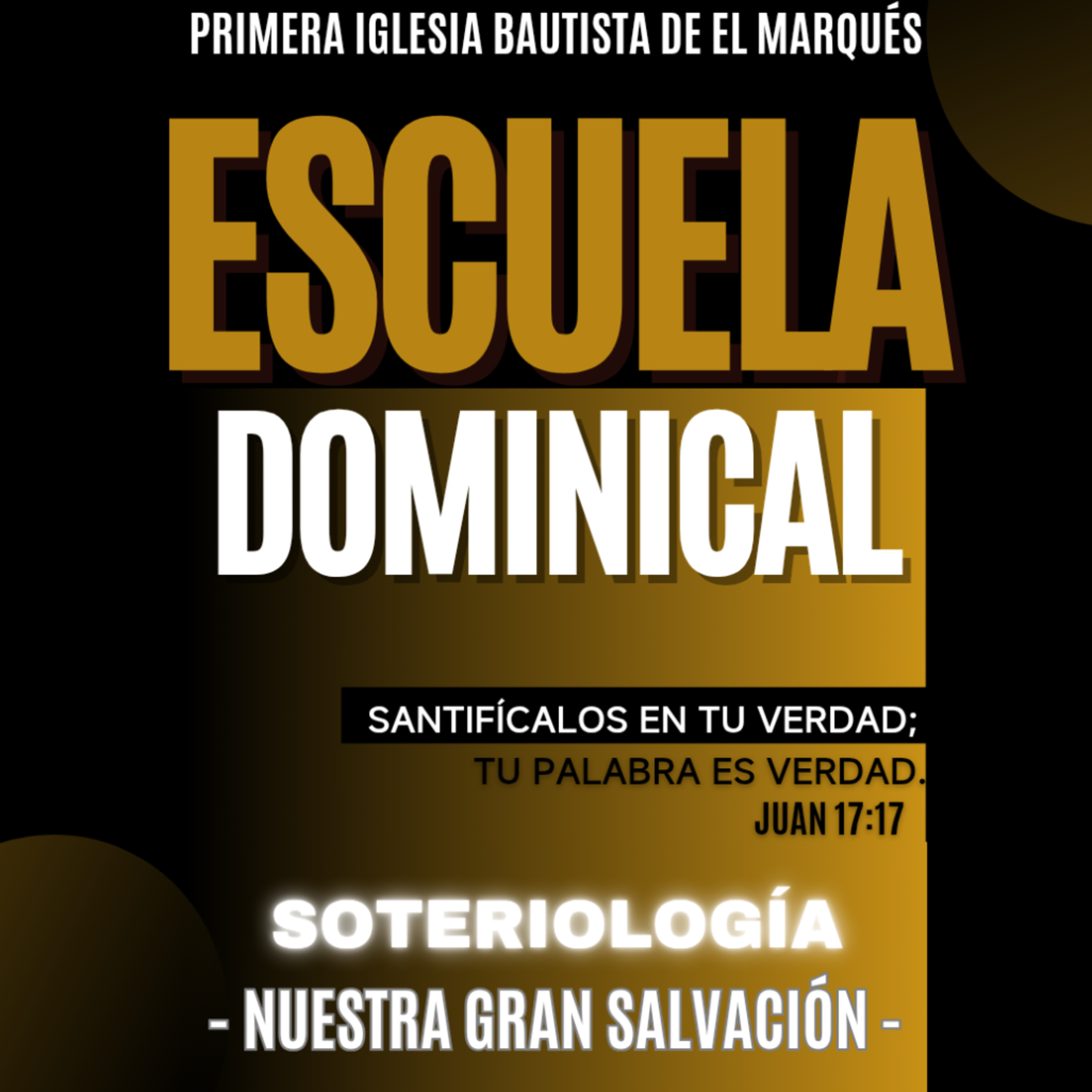 ESCUELA DOMINICAL. SOTERIOLOGÍA - 7. Reconciliación. episode artwork