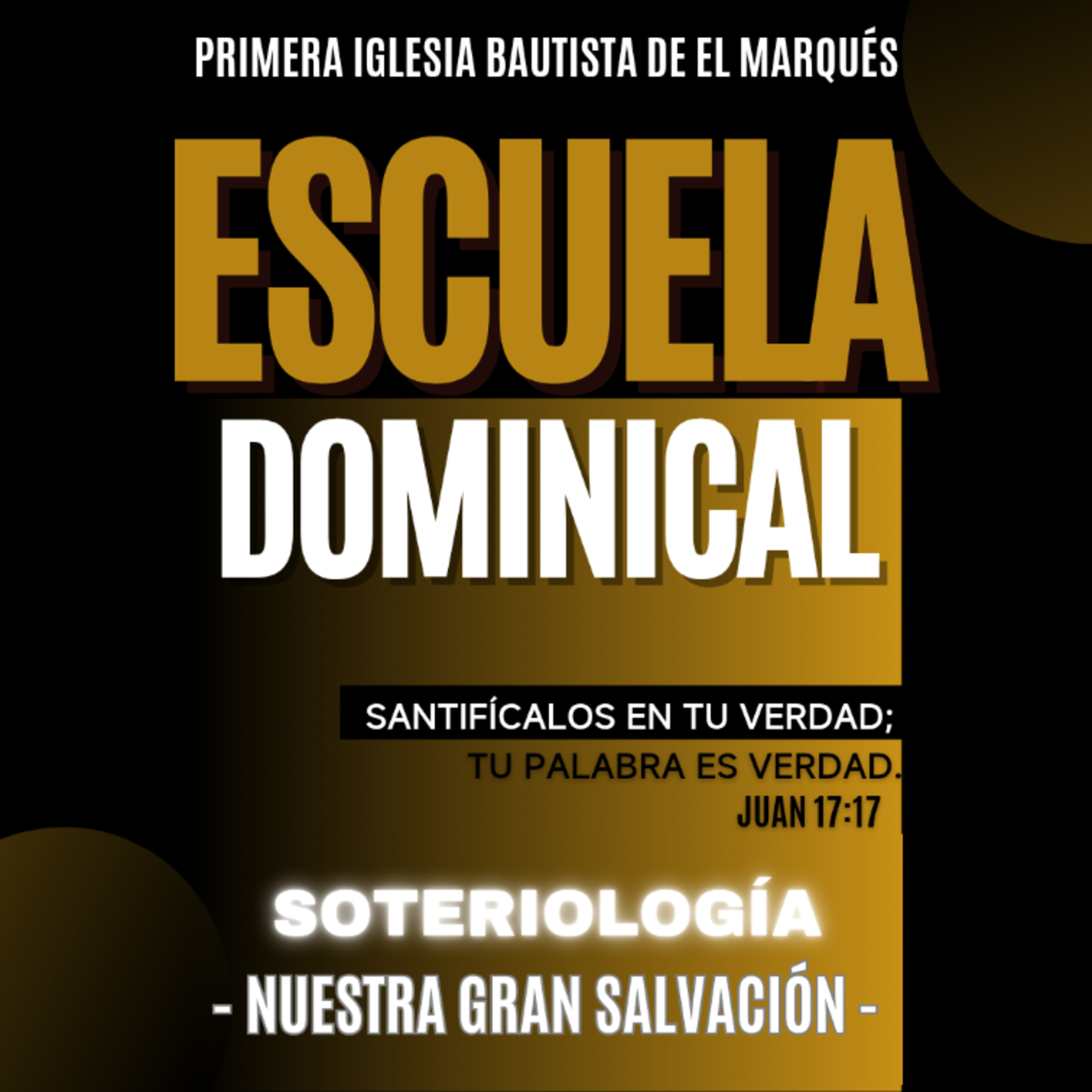 ESCUELA DOMINICAL. SOTERIOLOGÍA - 9. Redención y regeneración. episode artwork