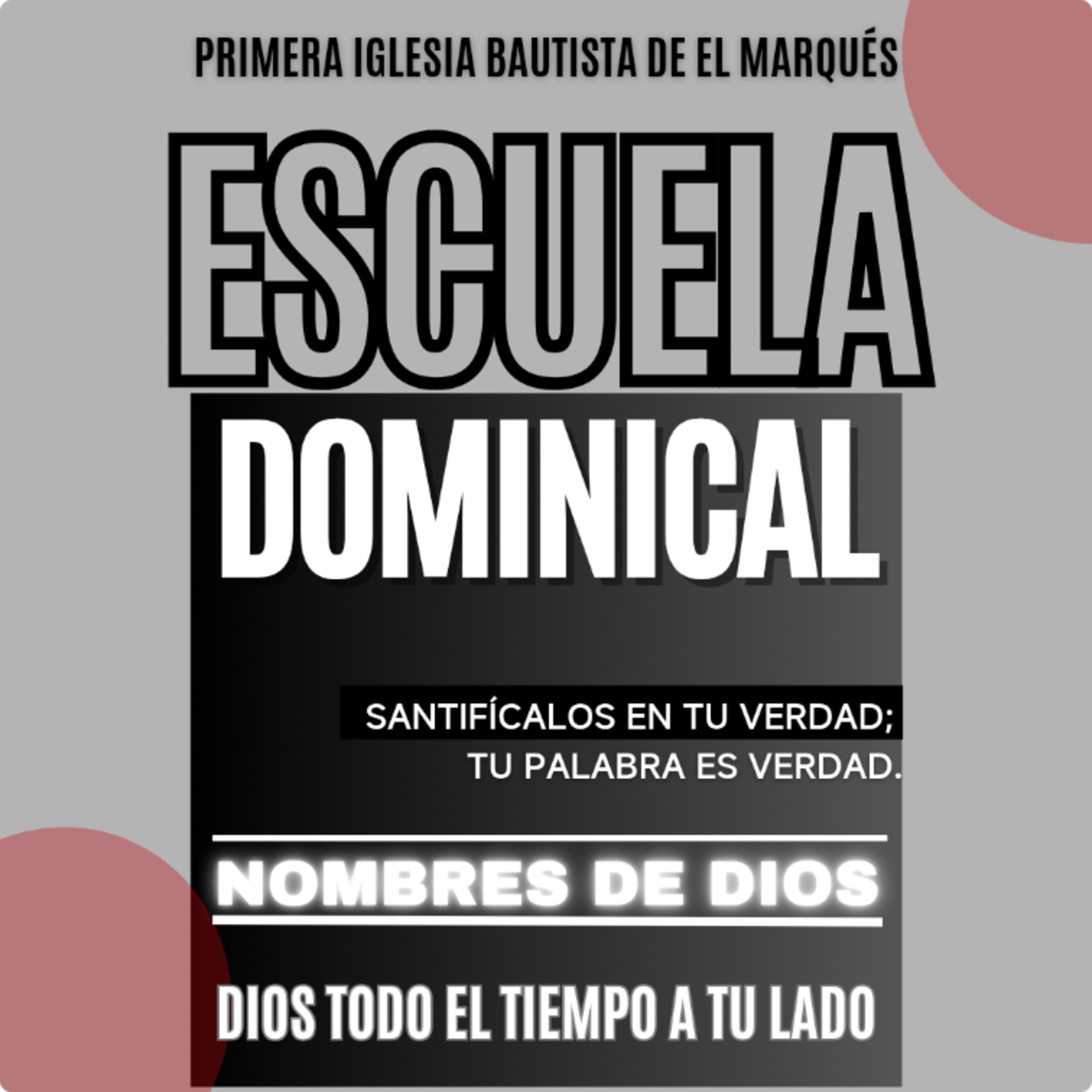 ESCUELA DOMINICAL. NOMBRES DE DIOS - 6. El-Shadai y El-Elyon. episode artwork
