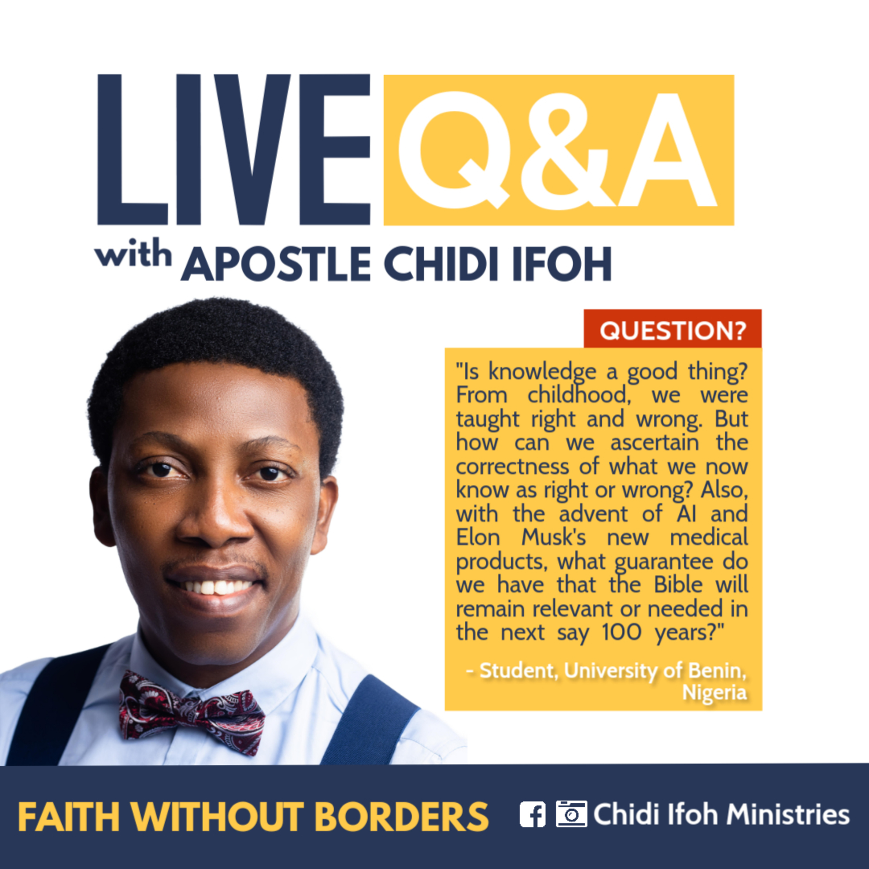 Faith To Change Your World