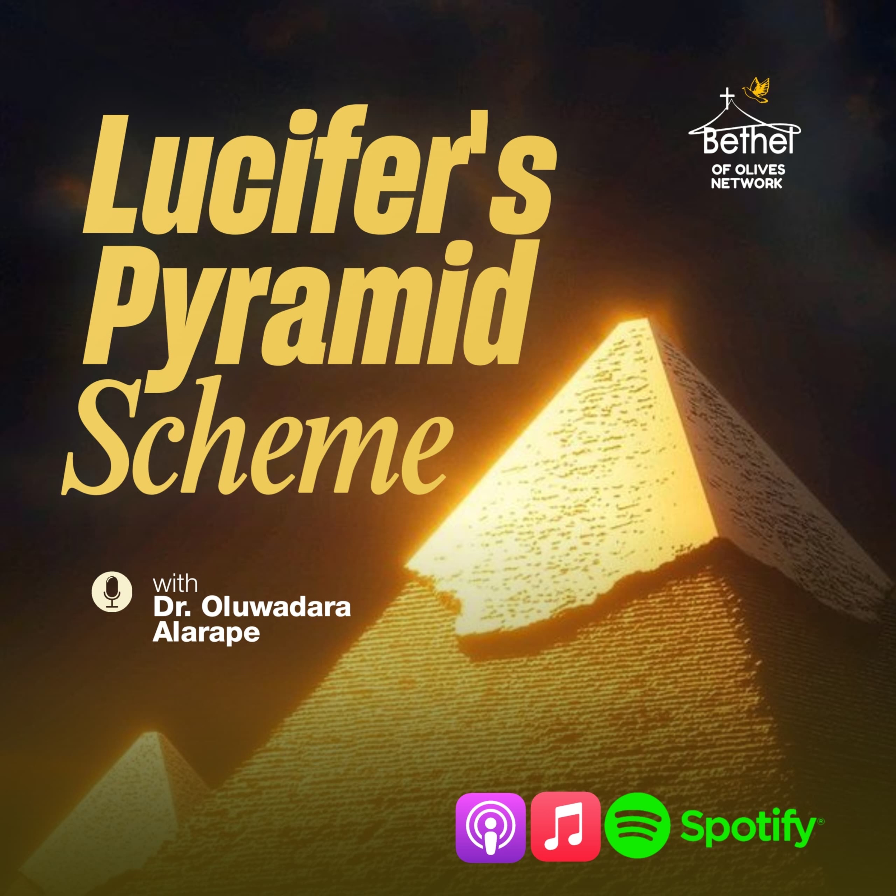 LUCIFER’S PYRAMID SCHEME episode artwork