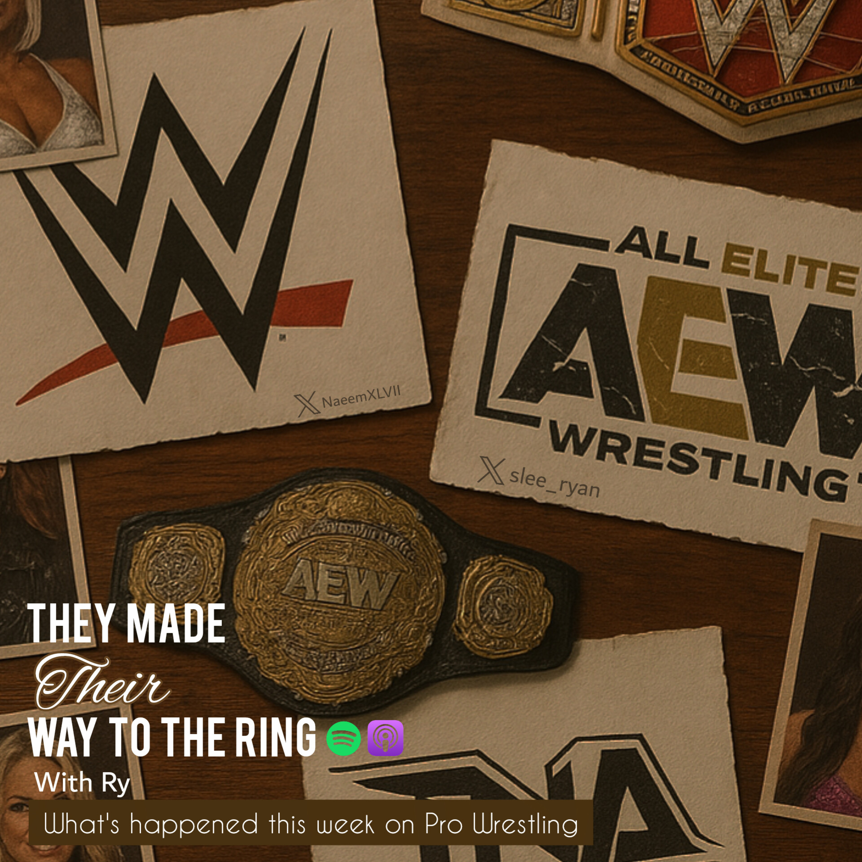 They made their way to the ring