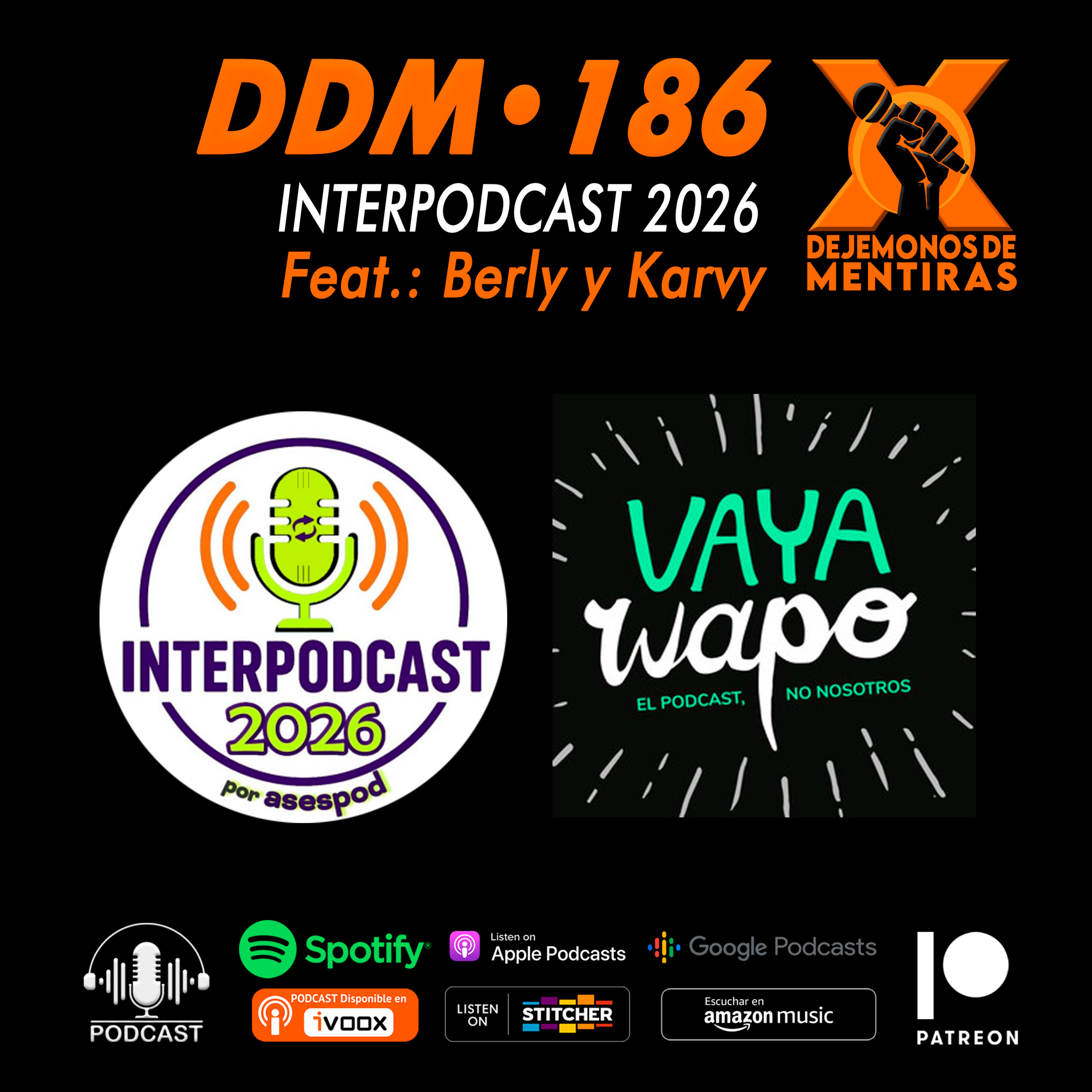 DDM 186 - Interpodcast 2026 - Vaya Wapo episode artwork