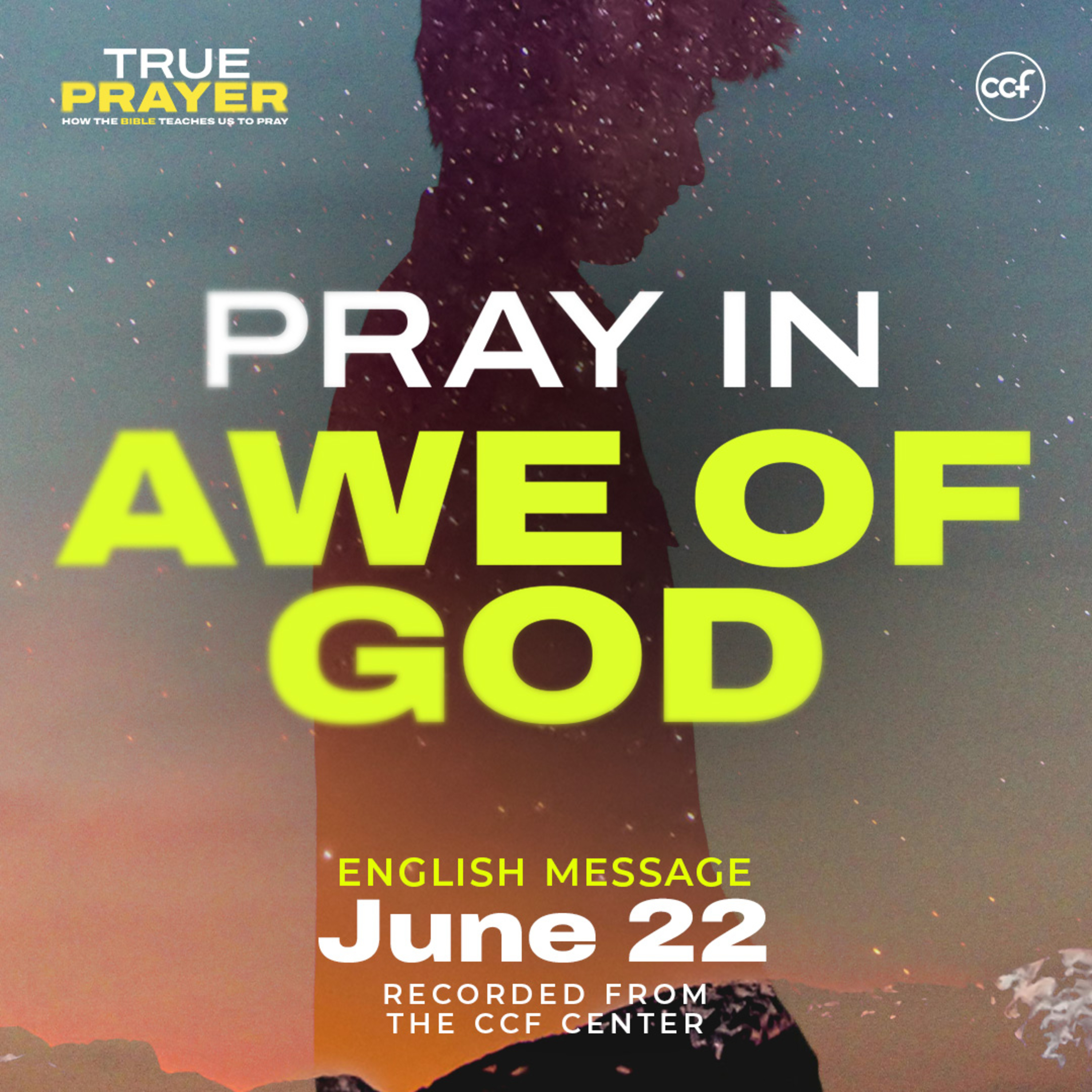 Pray In Awe Of God | Ricky Sarthou