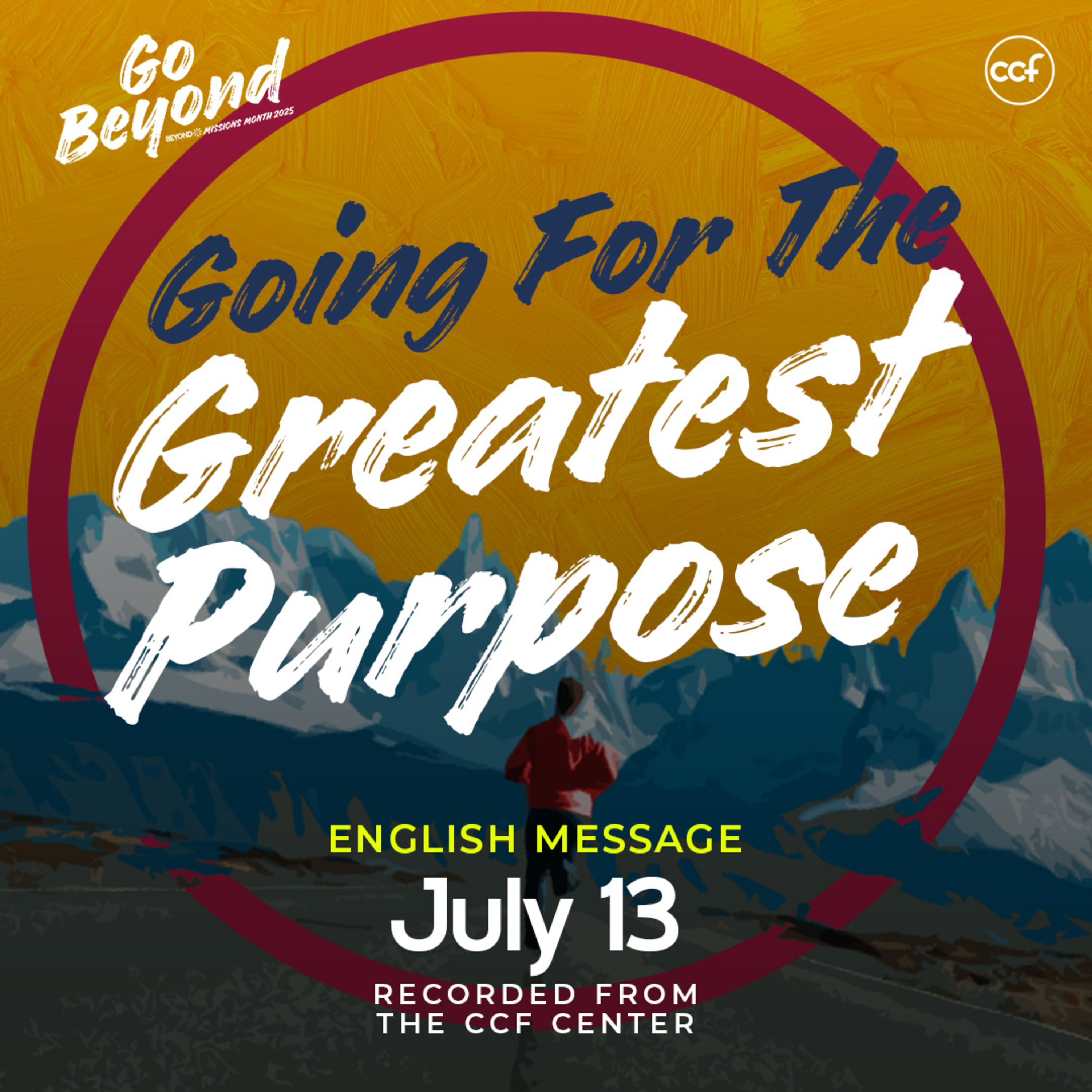 Going For The Greatest Purpose | Bekele Shanko