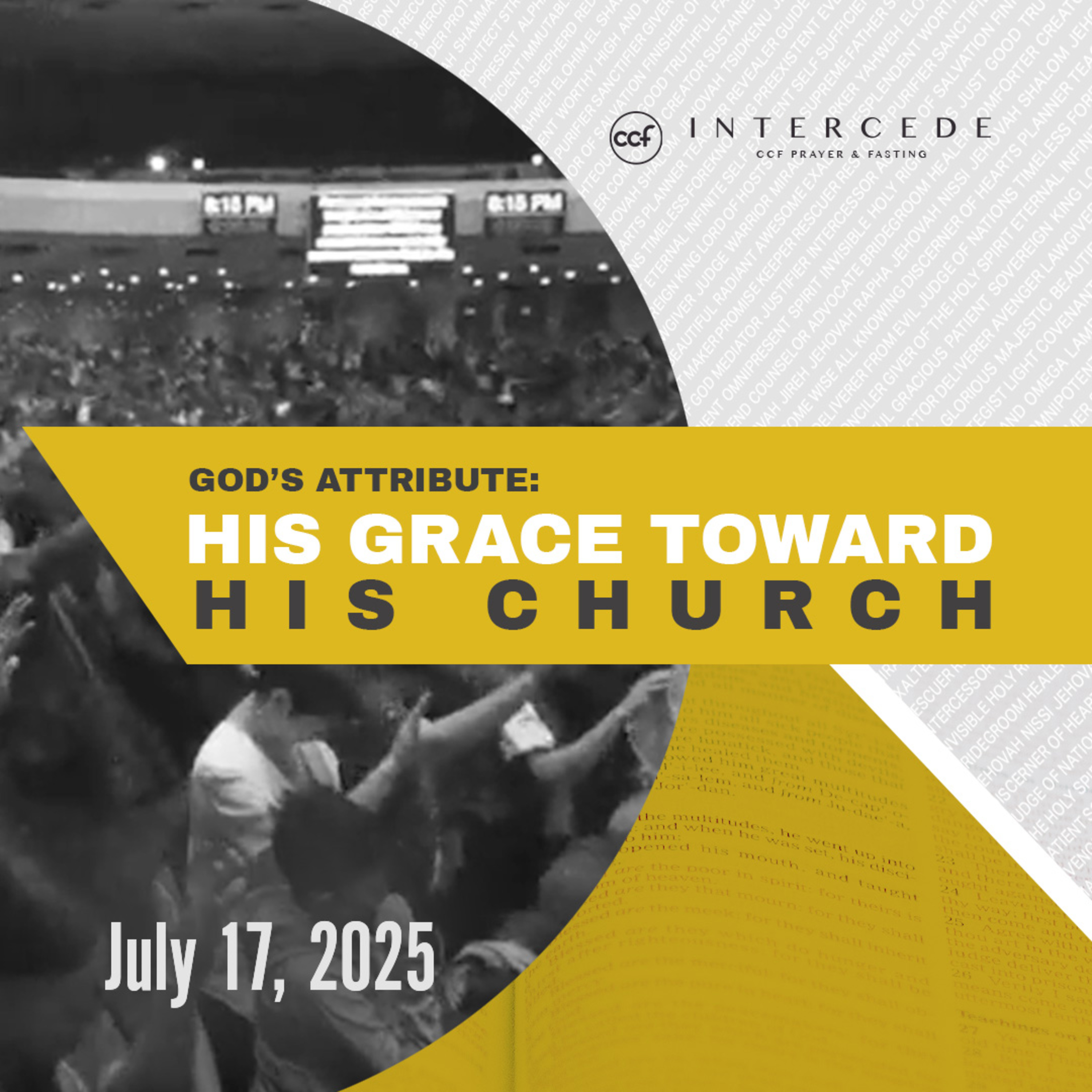 God's Attribute: His Grace Toward His Church | July 17, 2025