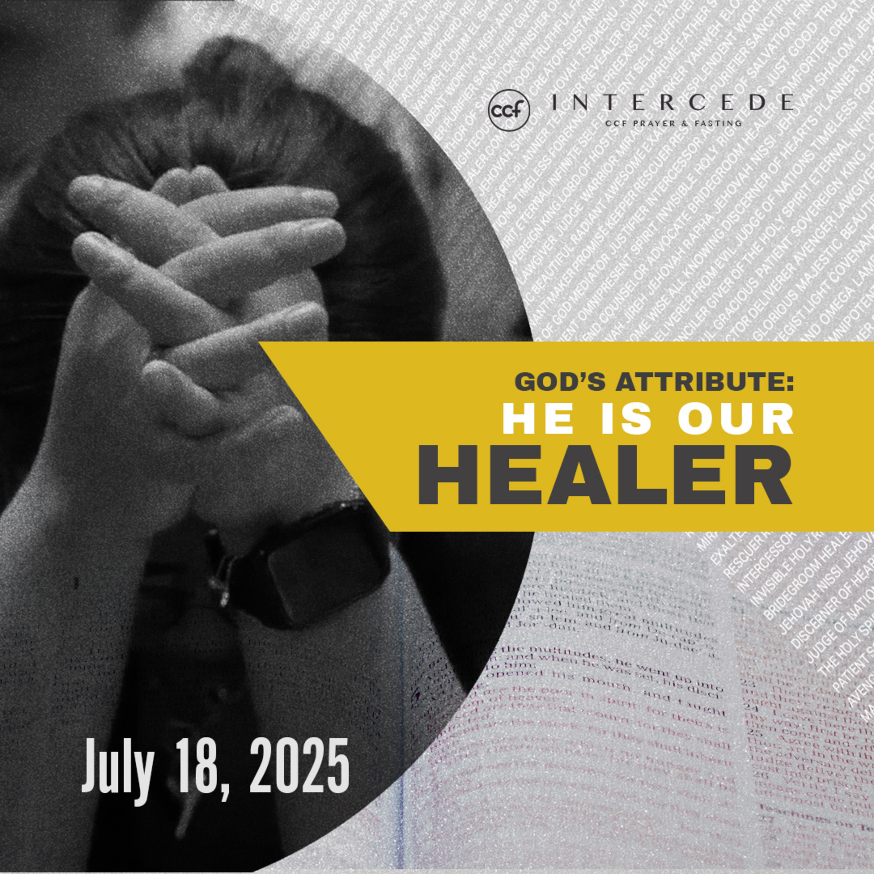 God's Attribute: He is Our Healer | July 18, 2025
