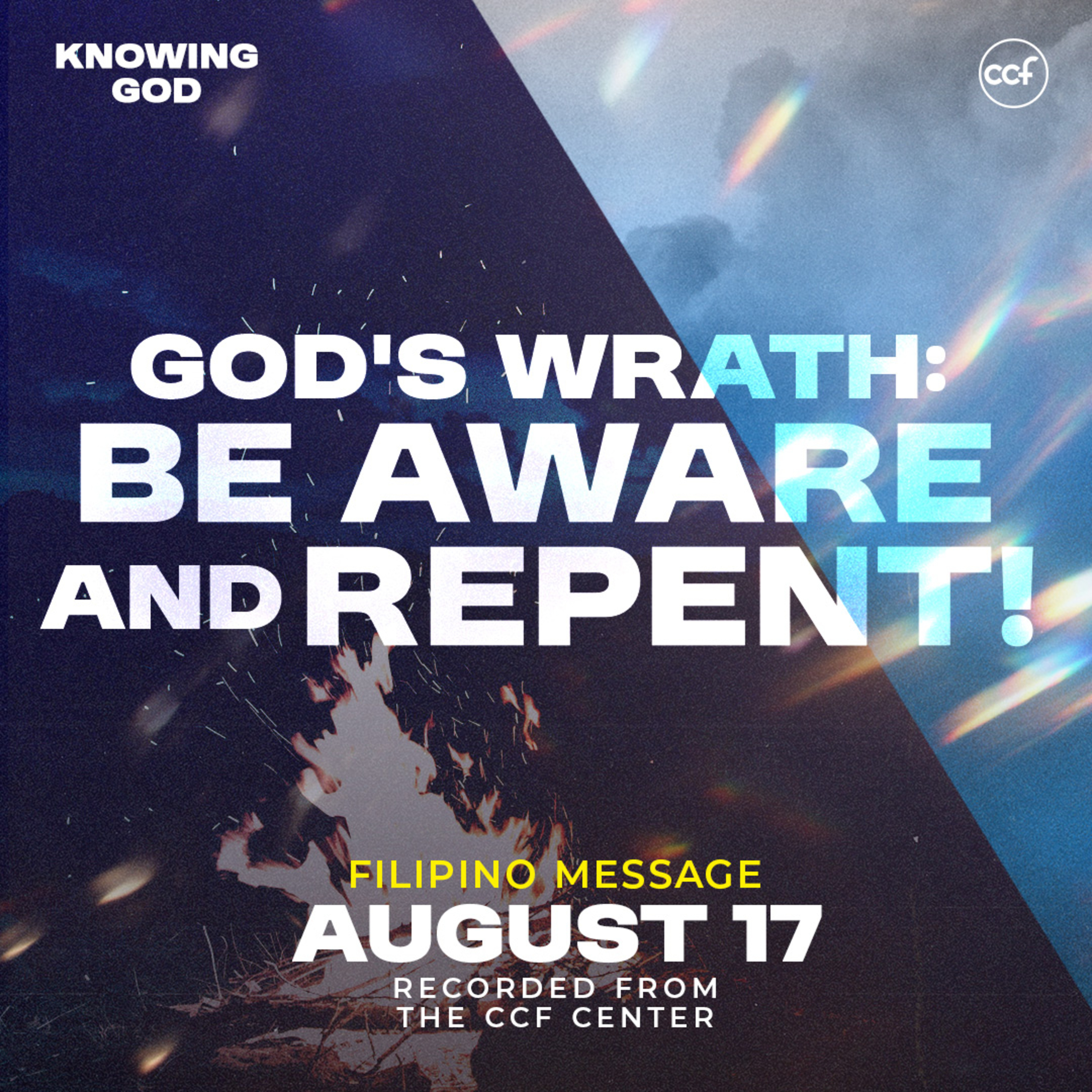 God's Wrath: Be Aware and Repent! | Paul De Vera