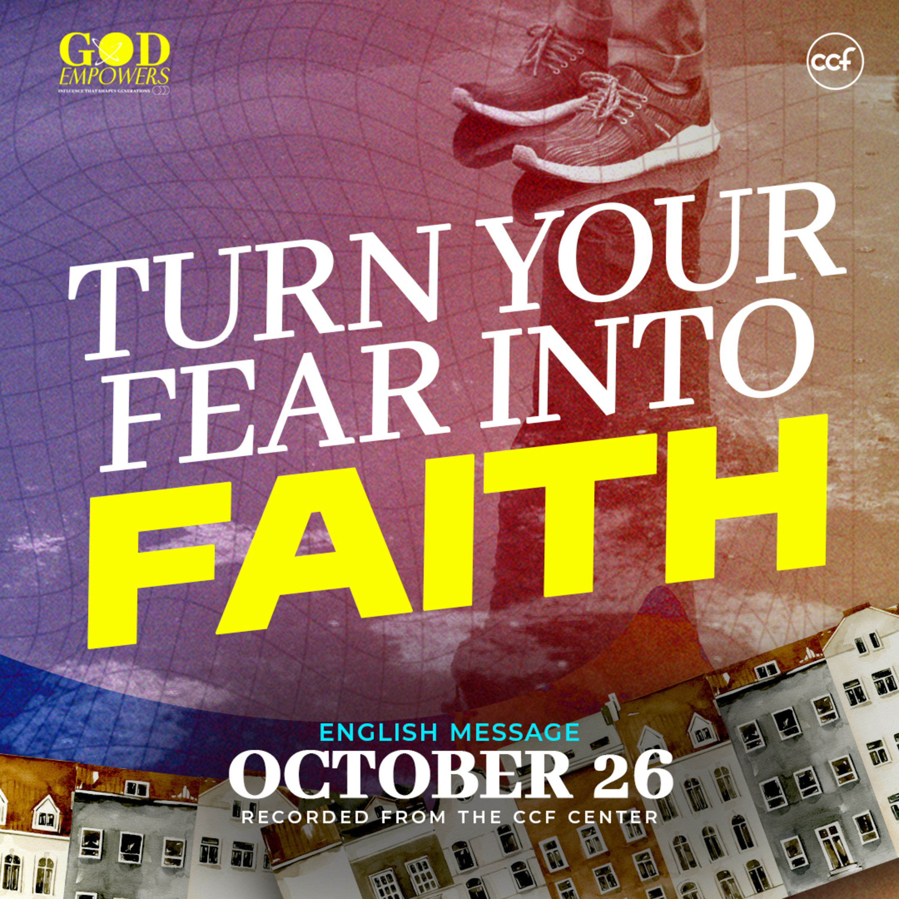 Turn Your Fear into Faith | Marty Ocaya