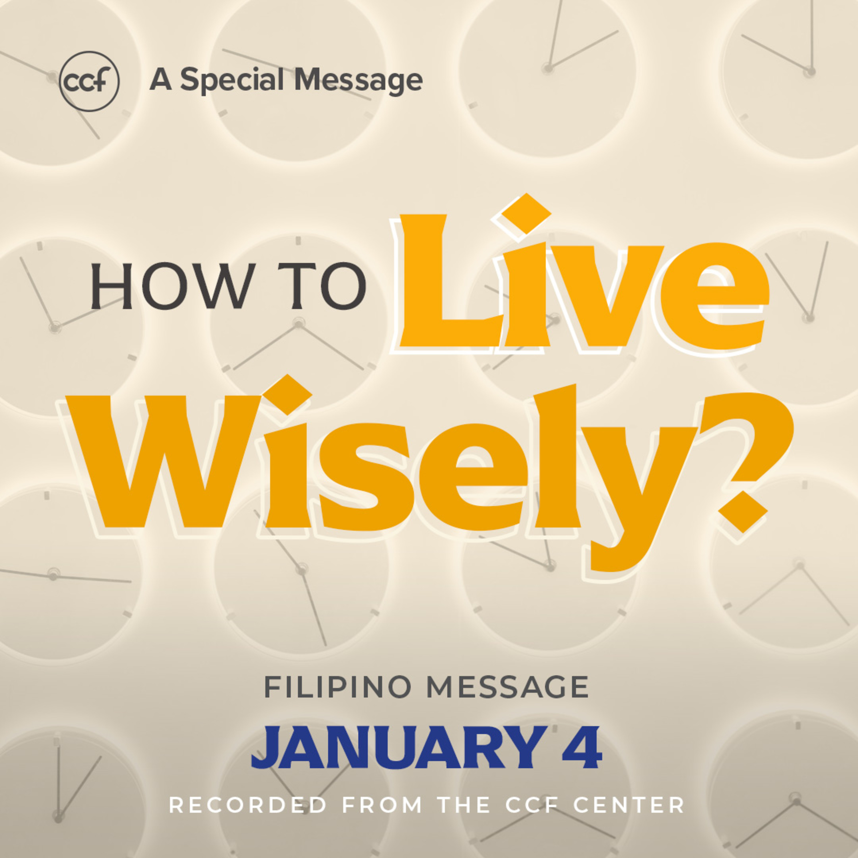 Live Wisely In Light Of Eternity | Bong Saquing