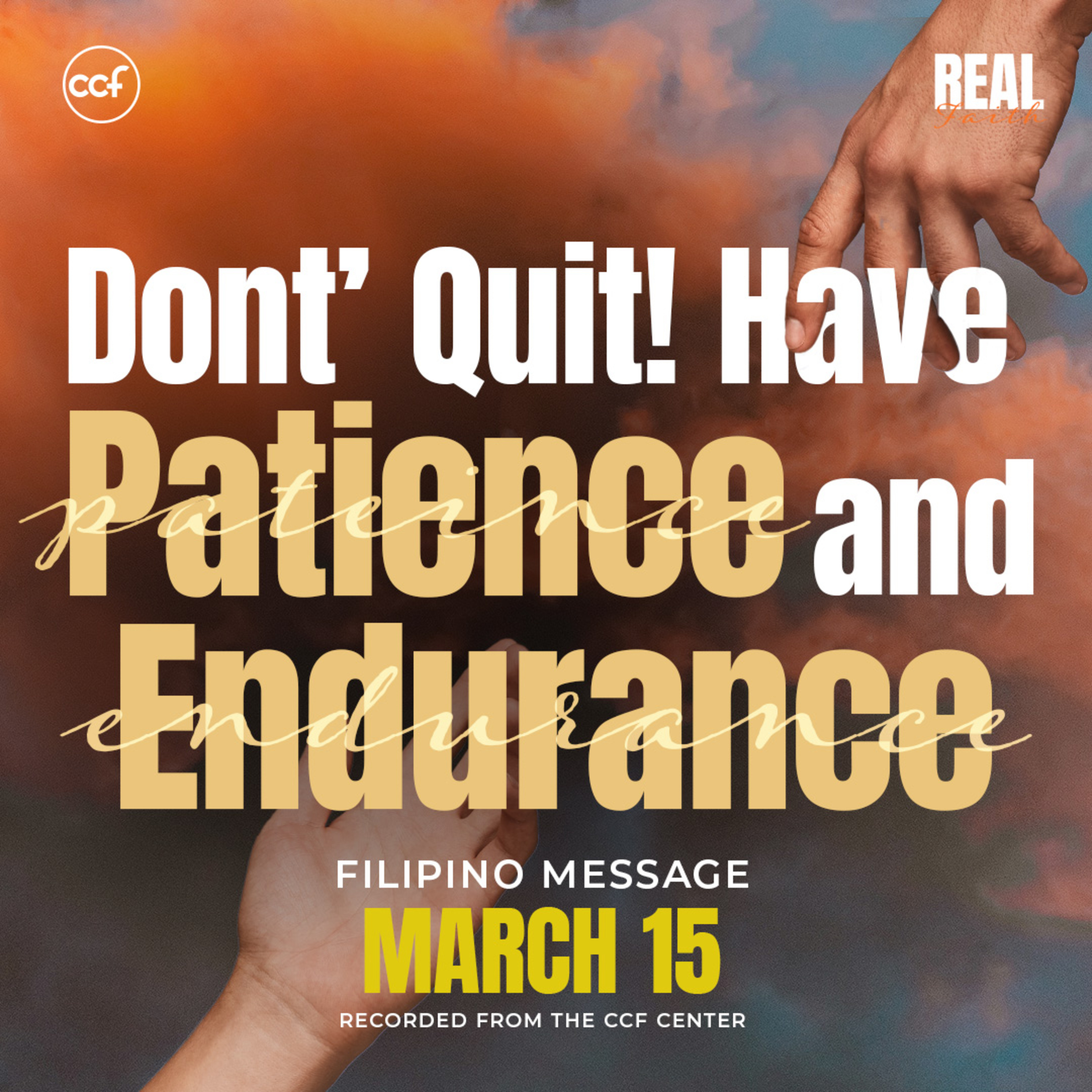 Real Faith Experiences God's Power | Bong Saquing