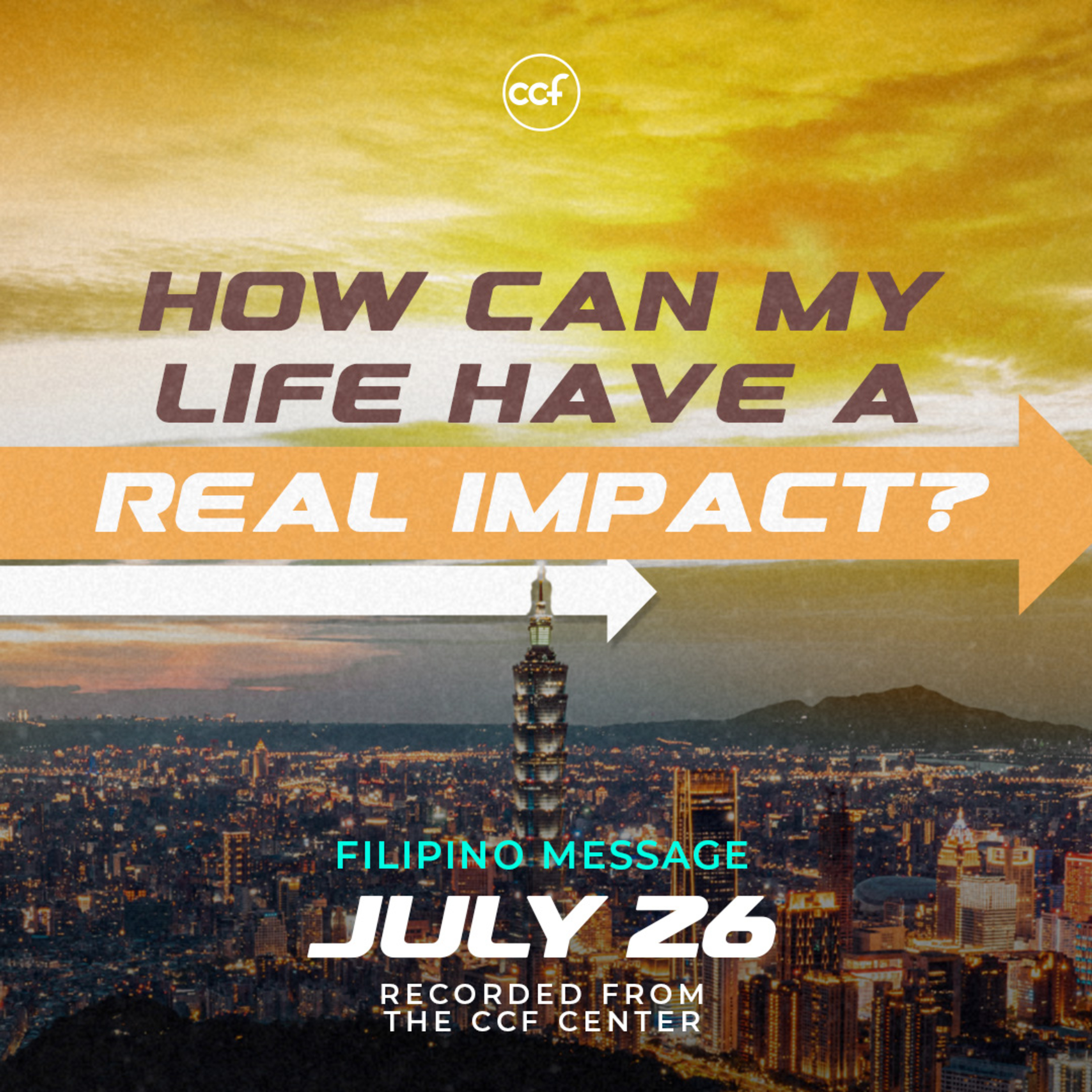 Live Your Purpose: Go Beyond! | Jim Whelchel (Tagalog Message)