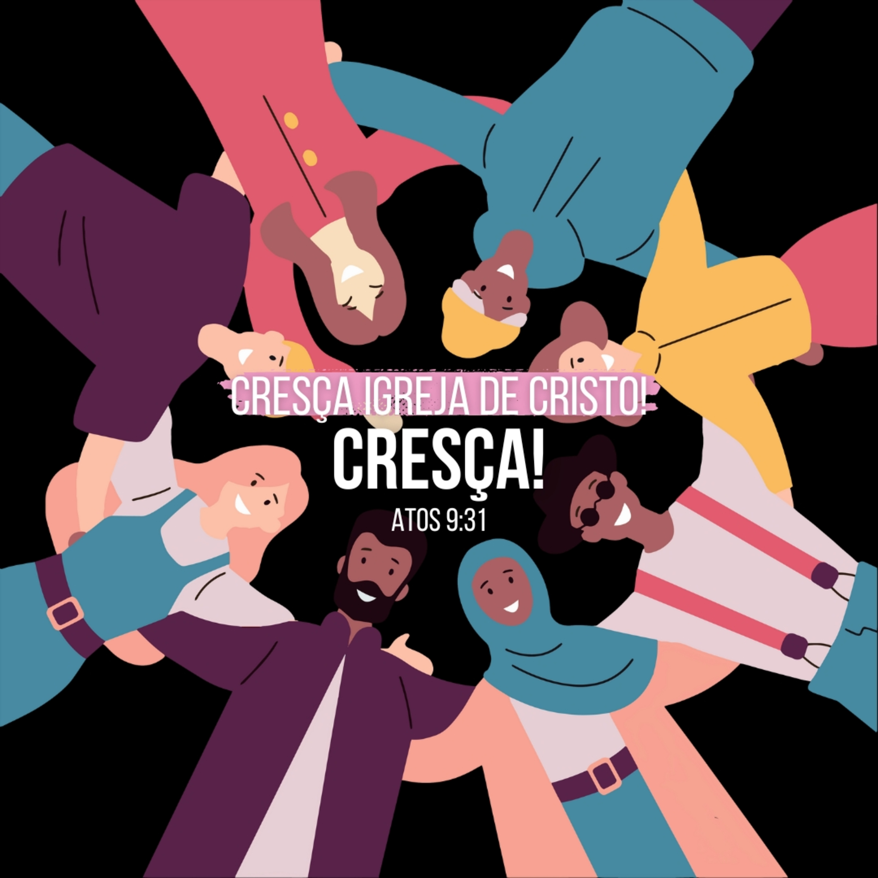 Mensagens para célula e casa viva