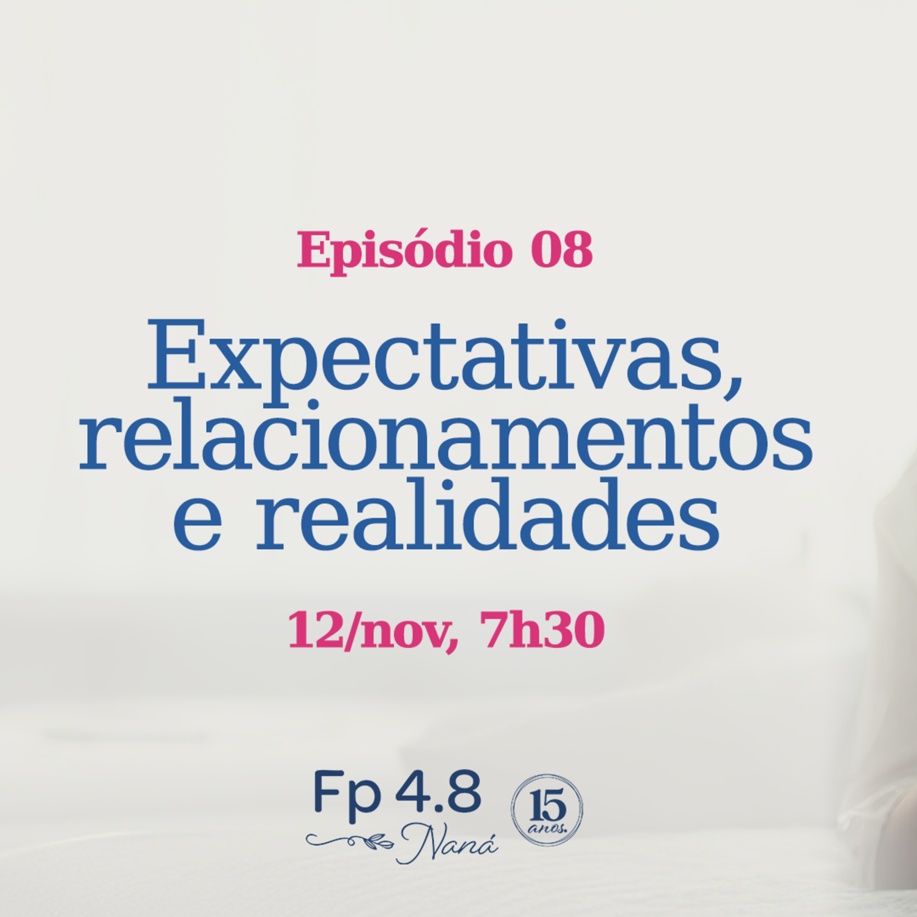 Episódio 162 - Série: Pensem nessas coisas - Episódio 8 - Naná Castillo - Filipenses Quatro Oito episode artwork