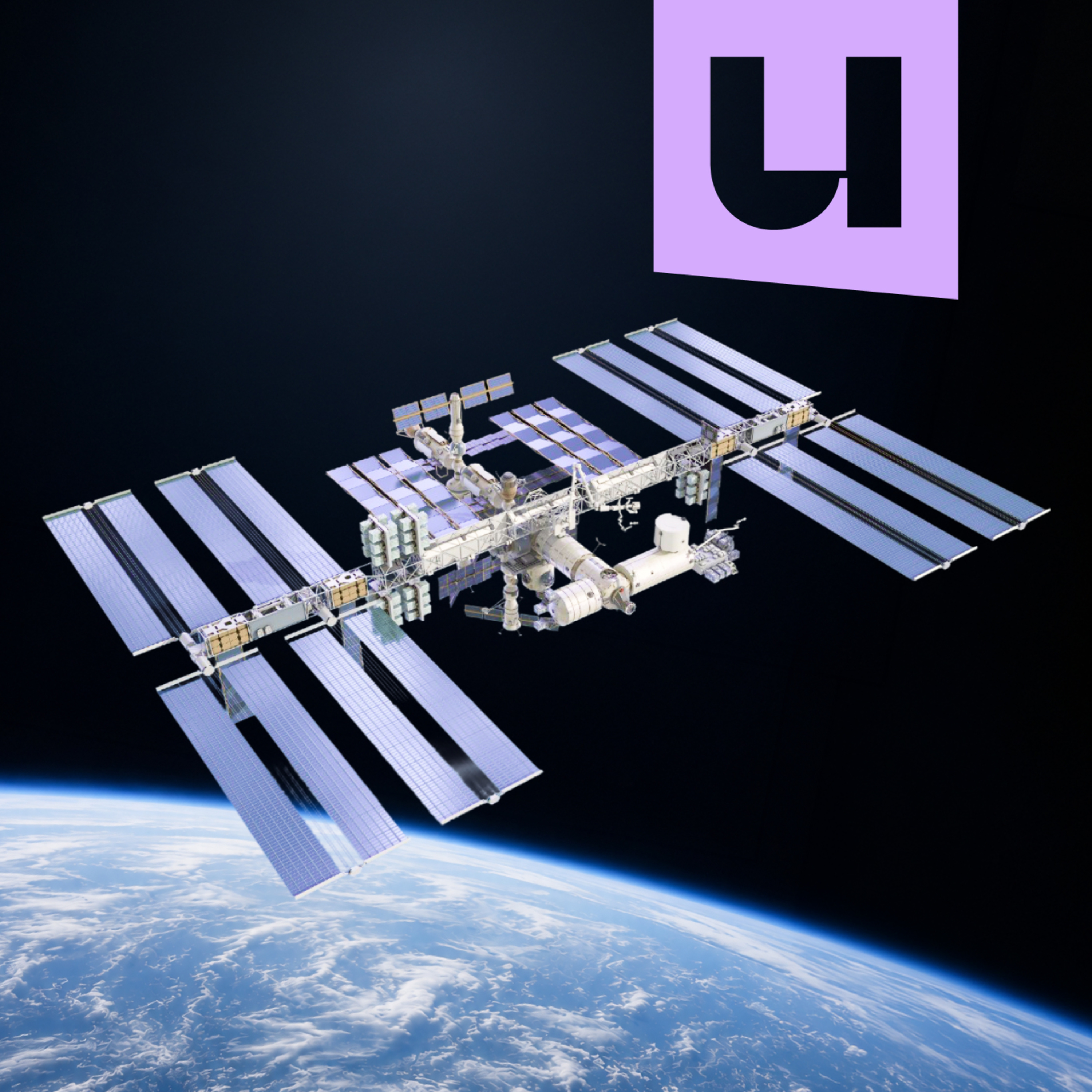Waarom valt het ISS niet naar beneden?