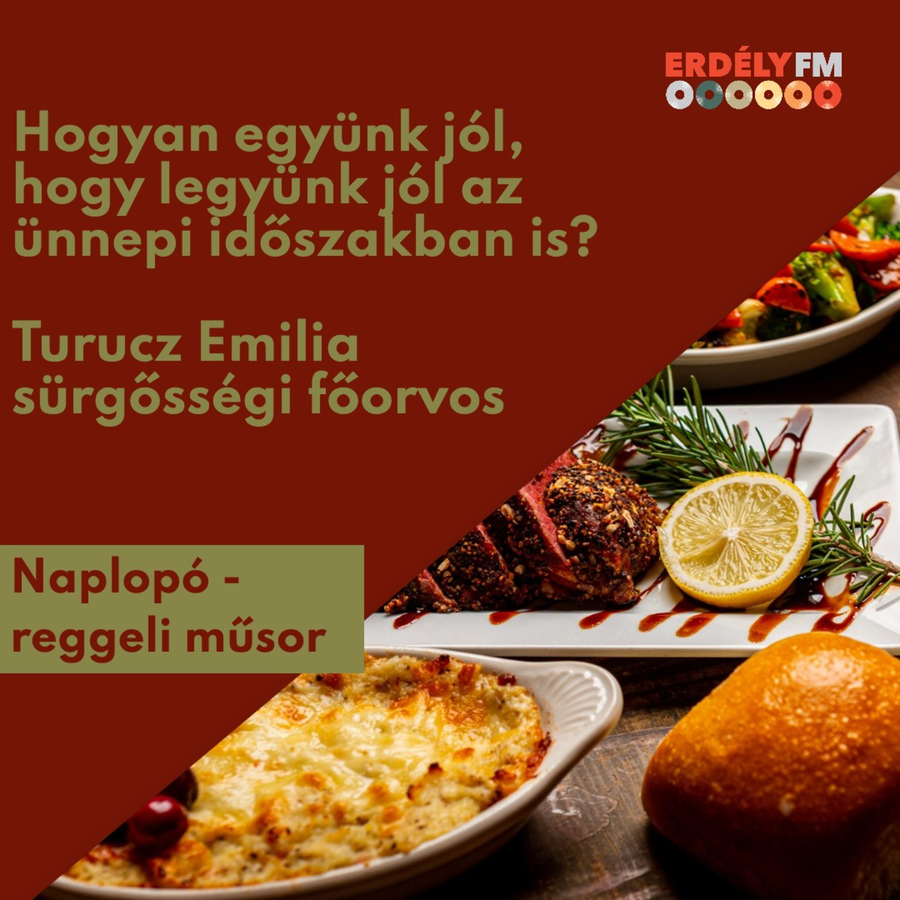 Hogyan együnk jól, hogy legyünk jól az ünnepek alatt is? episode artwork
