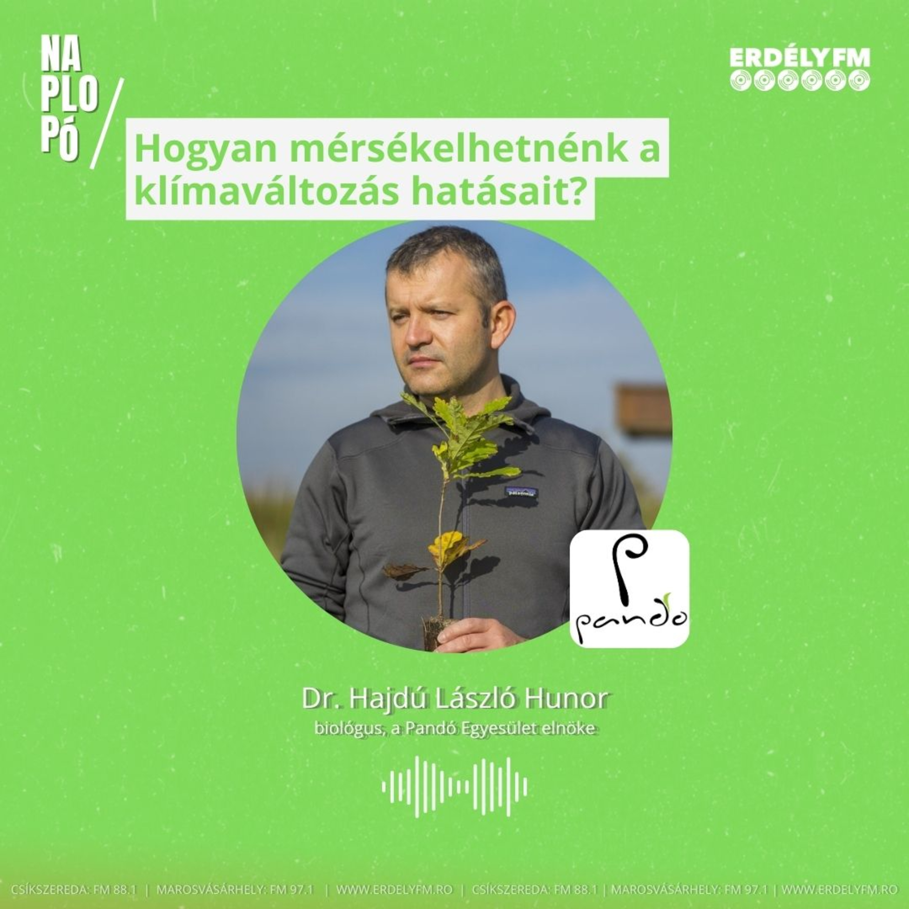 Hogyan mérsékelhetnénk a klímaváltozás hatásait? - Dr. Hajdú László Hunor episode artwork