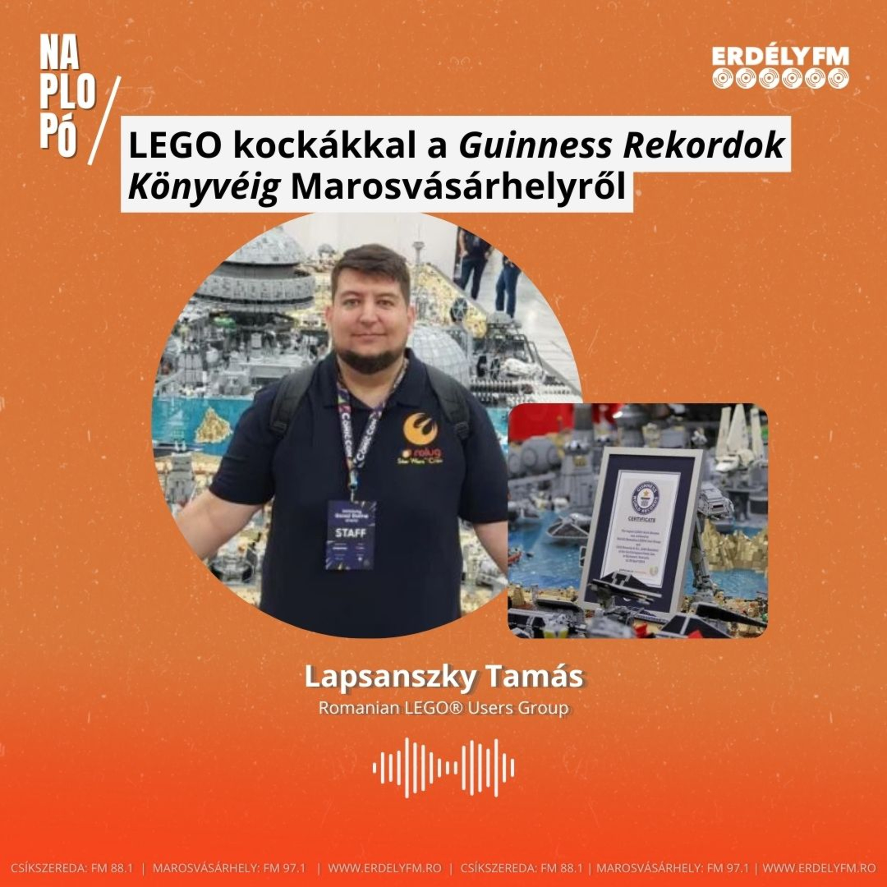 LEGO kockákkal a Guinness Rekordok Könyvéig Marosvásárhelyről episode artwork