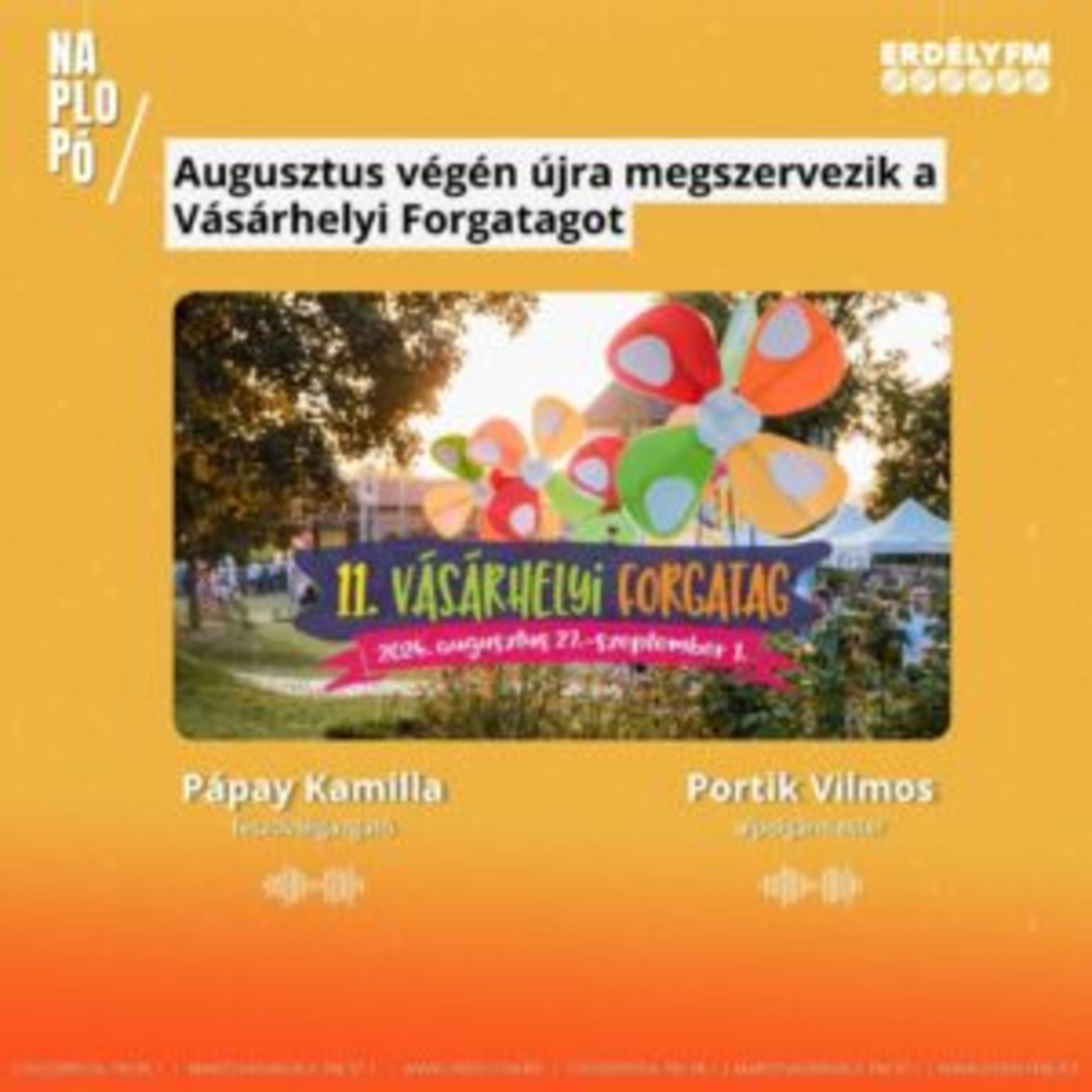 Augusztus végén újra megszervezik a Vásárhelyi Forgatagot episode artwork