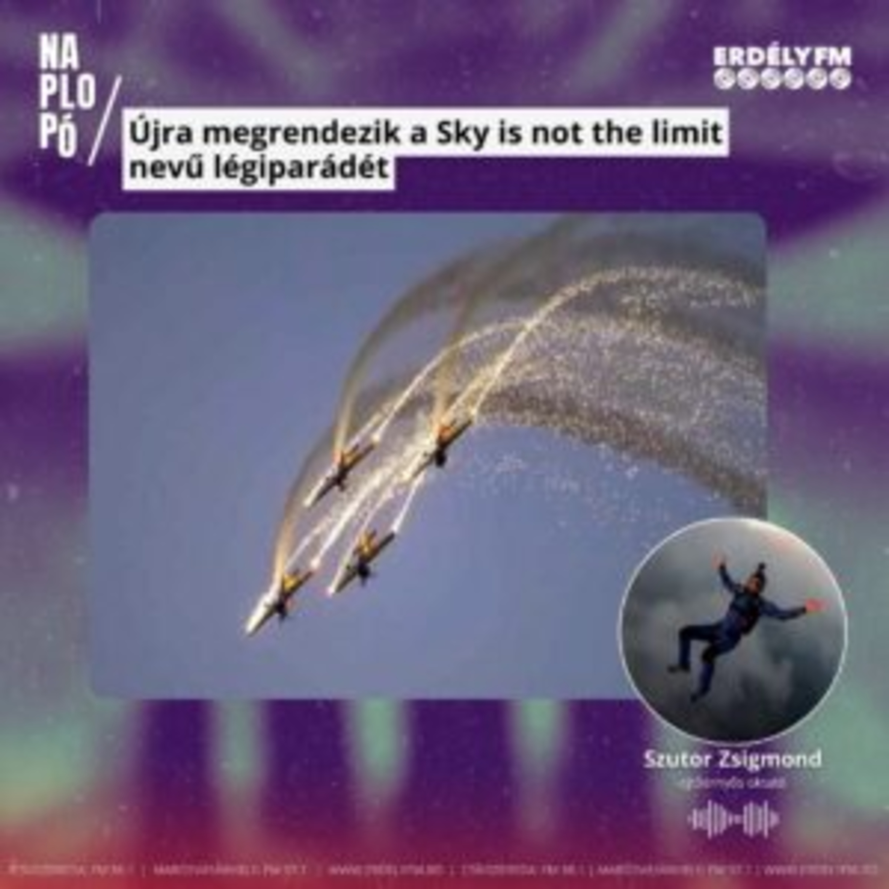 Újra megrendezik a Sky is not the limit nevű légiparádét episode artwork