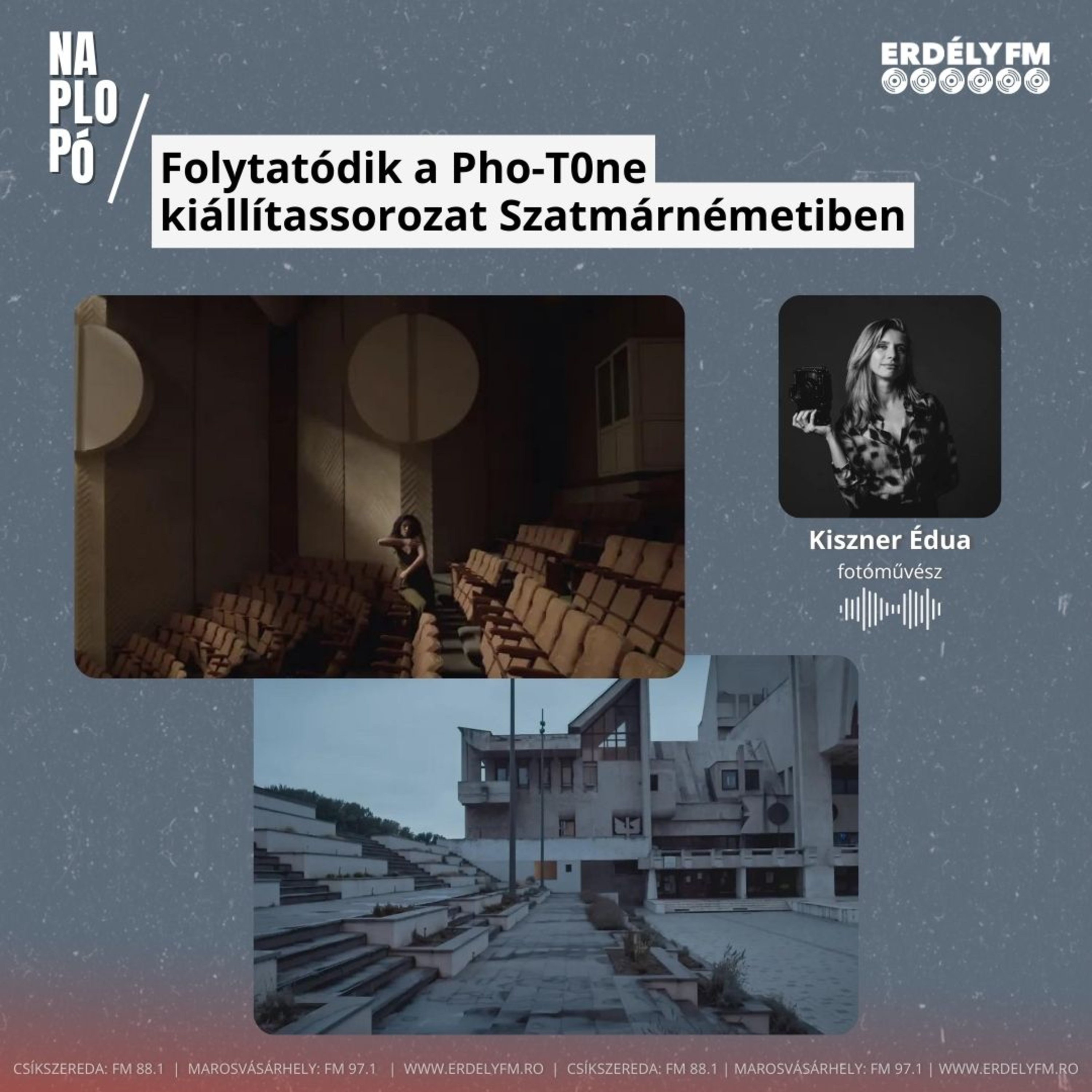 Folytatódik a Pho-T0ne kiállítassorozat Szatmárnémetiben episode artwork