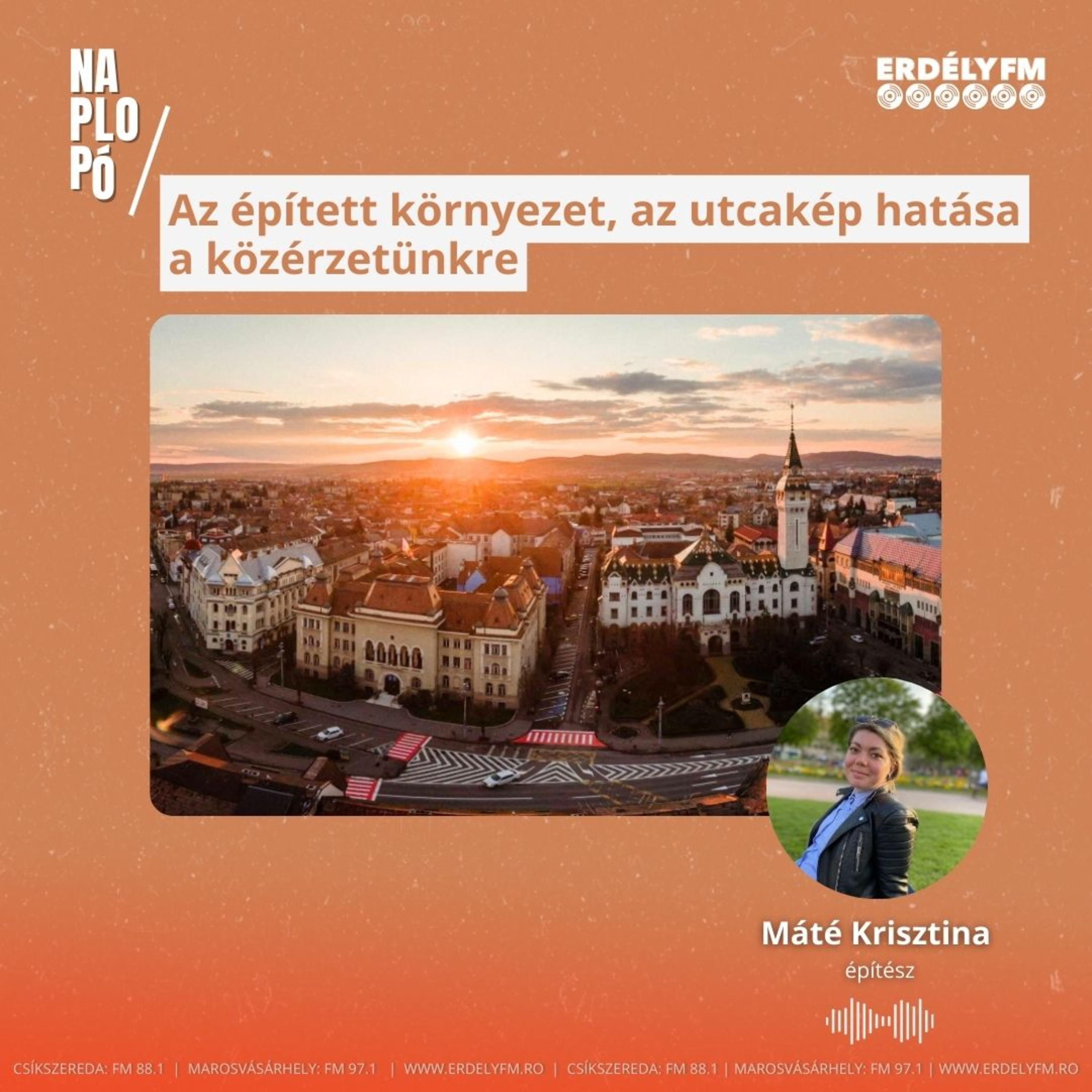 Az épített környezet, az utcakép hatása a közérzetünkre episode artwork