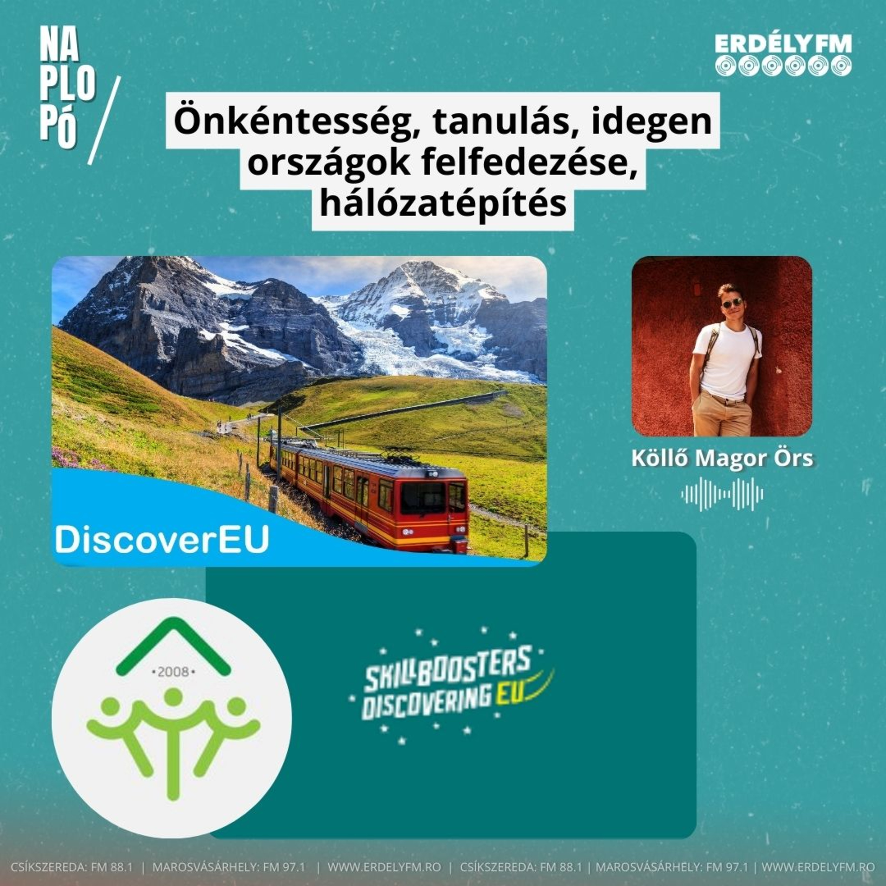 Önkéntesség, tanulás, idegen országok felfedezése, hálózatépítés episode artwork