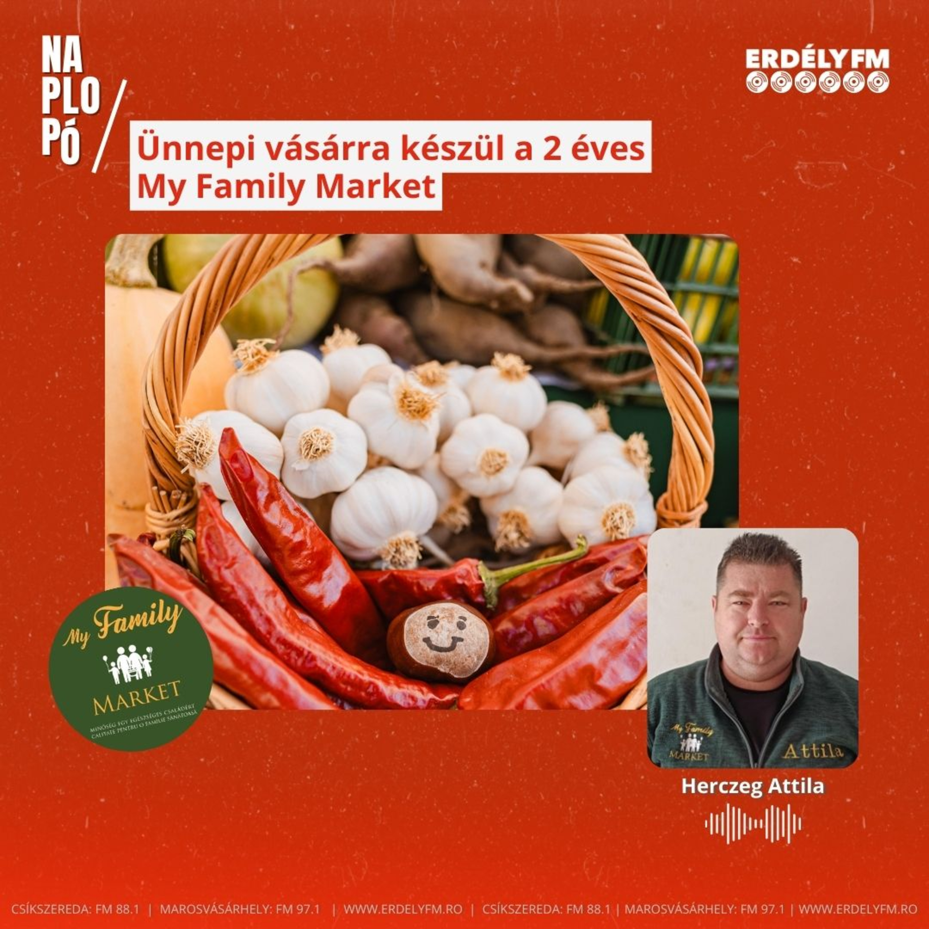 Ünnepi vásárra készül a 2 éves My Family Market episode artwork