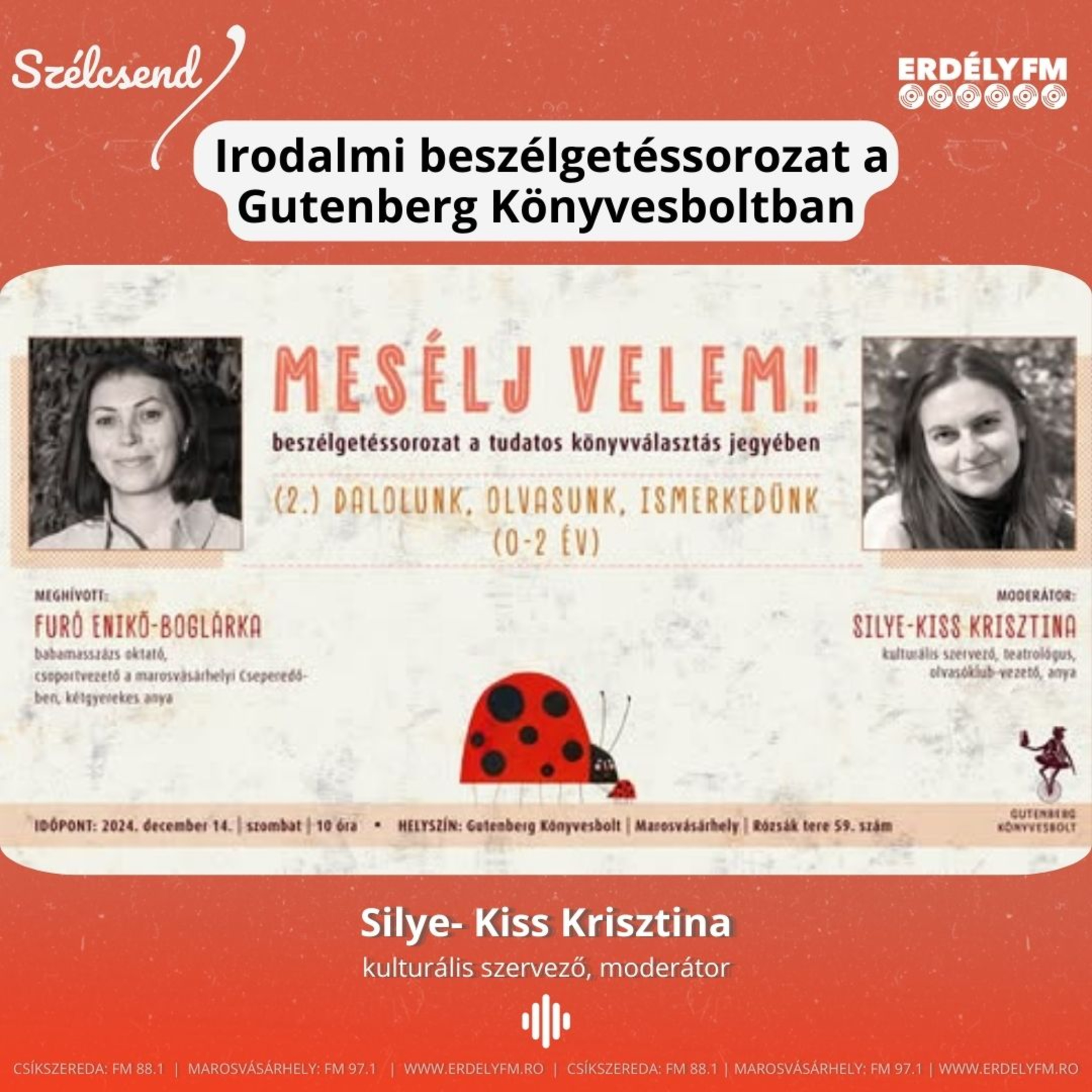  Irodalmi beszélgetéssorozat a Gutenberg Könyvesboltban episode artwork