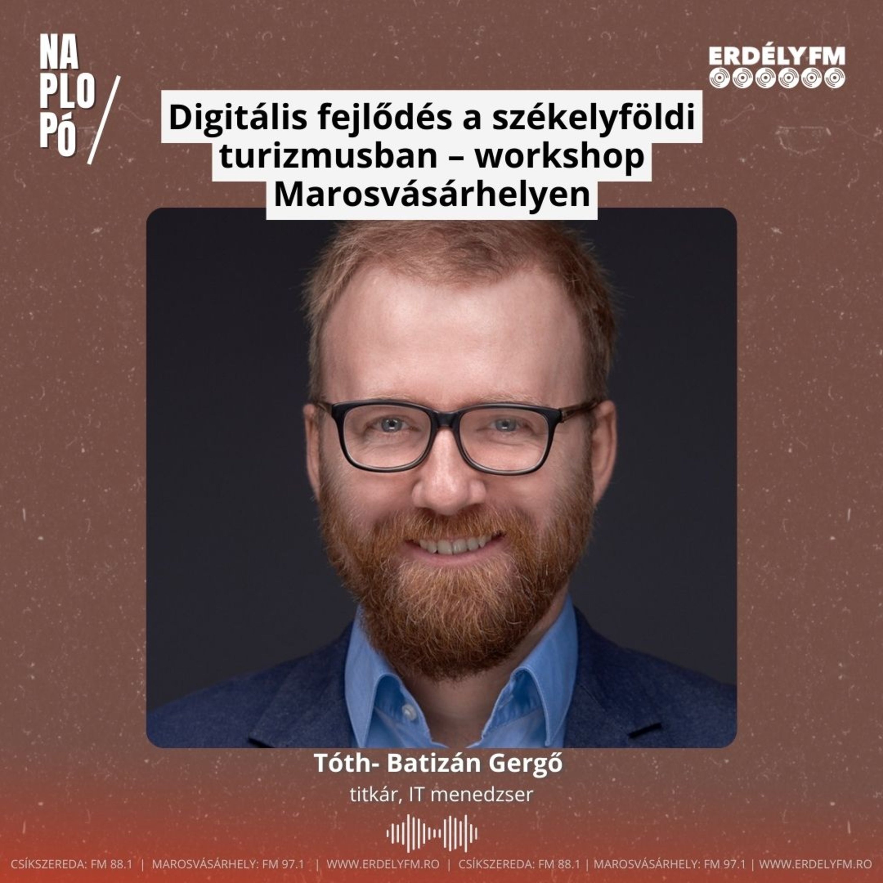 Digitális fejlődés a székelyföldi turizmusban – workshop Marosvásárhelyen episode artwork